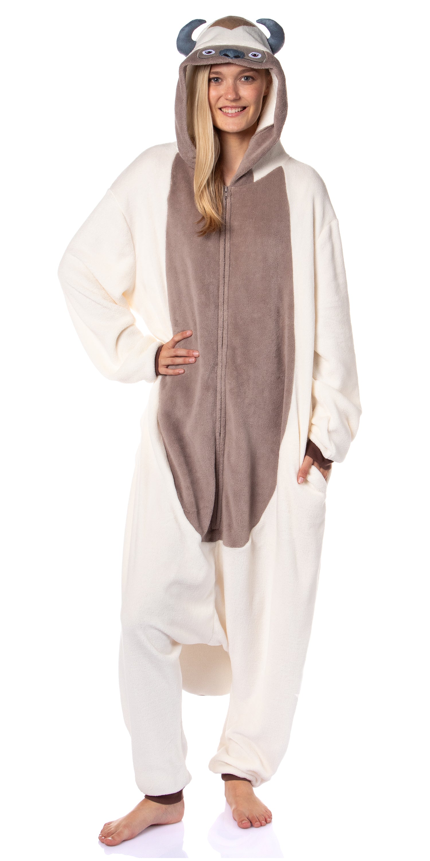 Nickelodeon Avatar The Last Airbender Appa Women's Costume Kigurumi Pajama