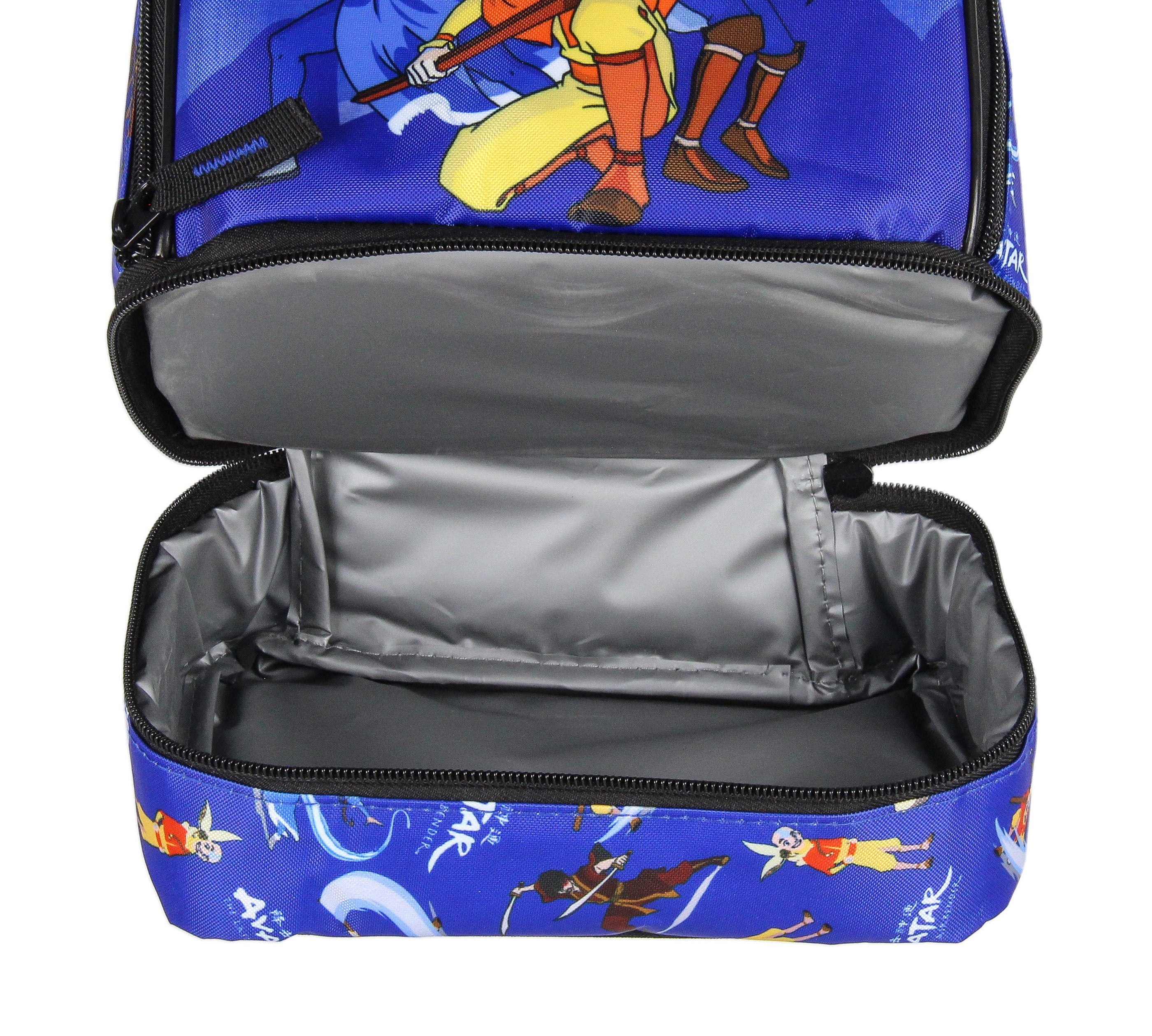 Nickelodeon Avatar The Last Airbender Character Dual Compartment Lunch Box Bag