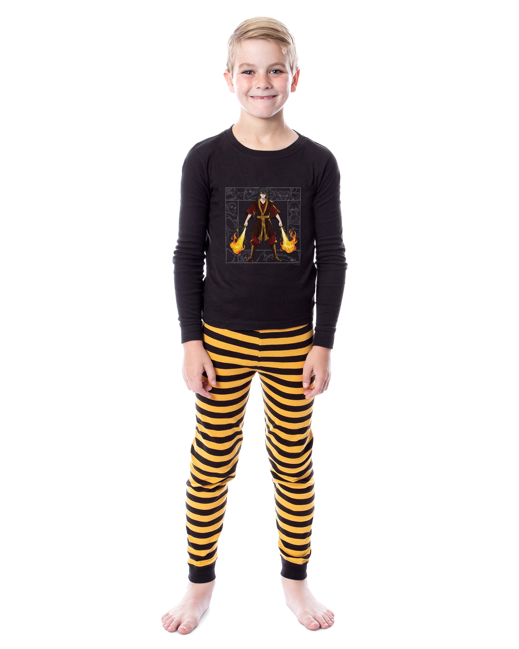 Avatar: The Last Airbender Zuko 2 Piece Long Sleeve Pajama Set