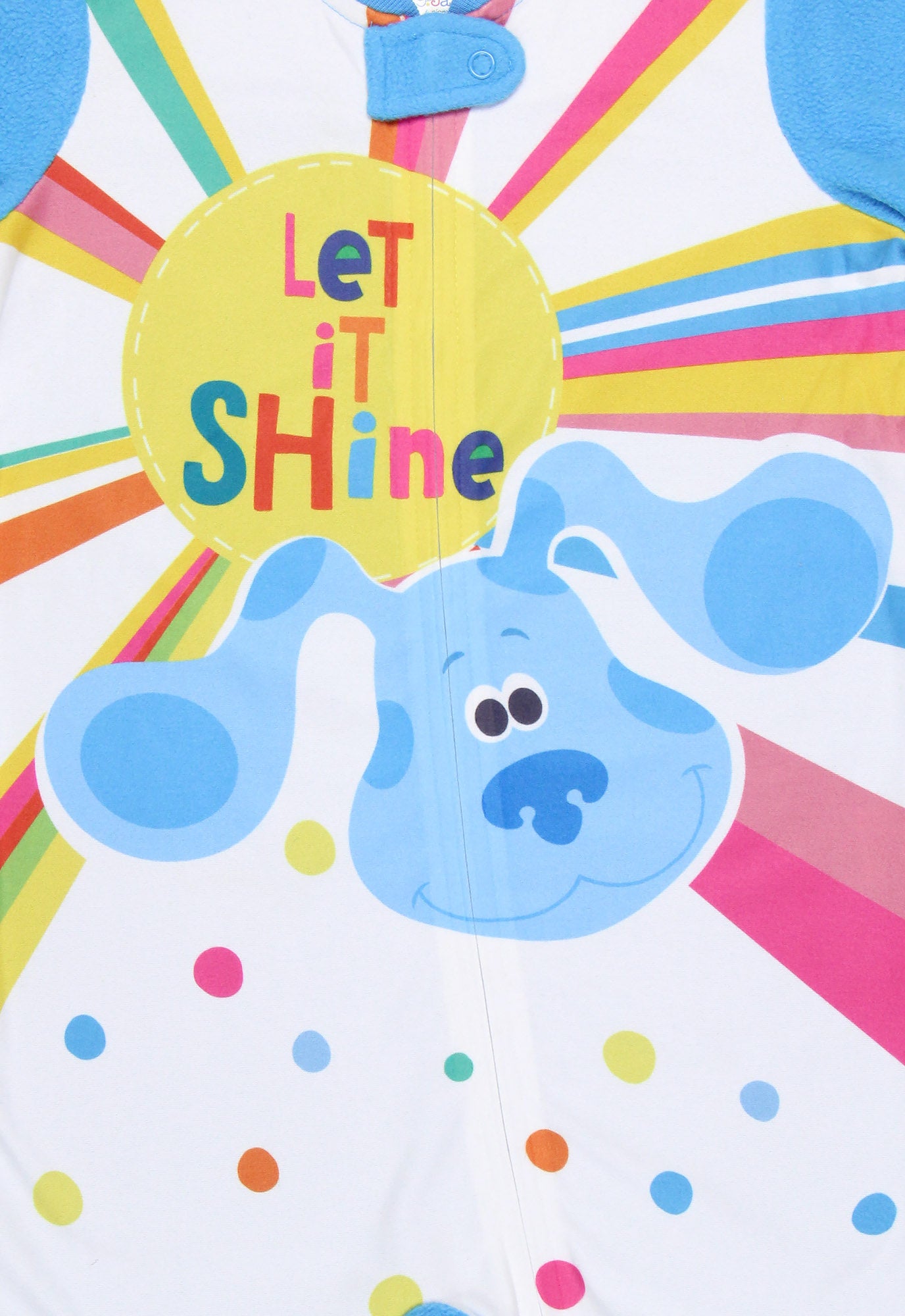 Nickelodeon Toddler Boys' Blue's Clues Union Suit Footless Sleep Pajama