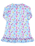Nickelodeon Toddler Girls' Blue's Clues School Sleep Pajama Dress Nightgown