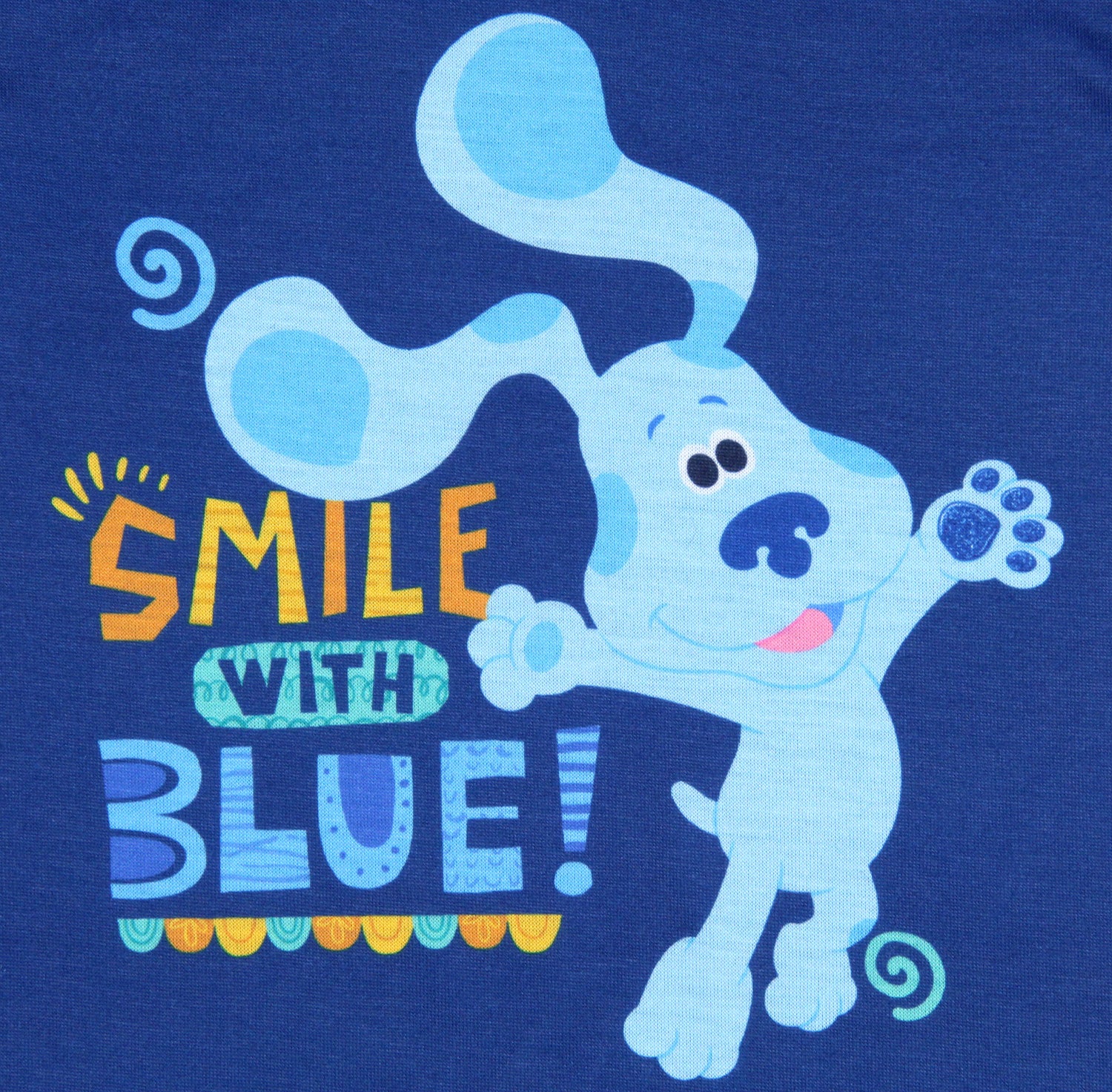 Nickelodeon Toddler Boy's Blue's Clues Smile Blue Sleep Pajama Set Short