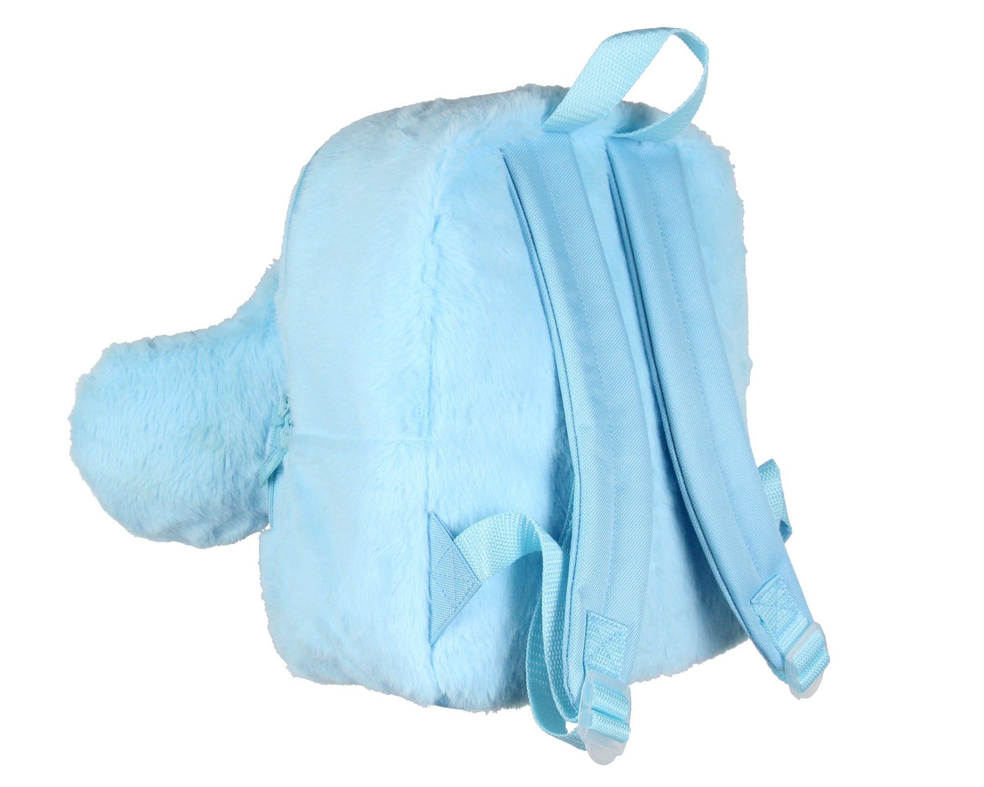 Blue's Clues Plush Character Cartoon Face 12 Inch Backpack For Daily Use