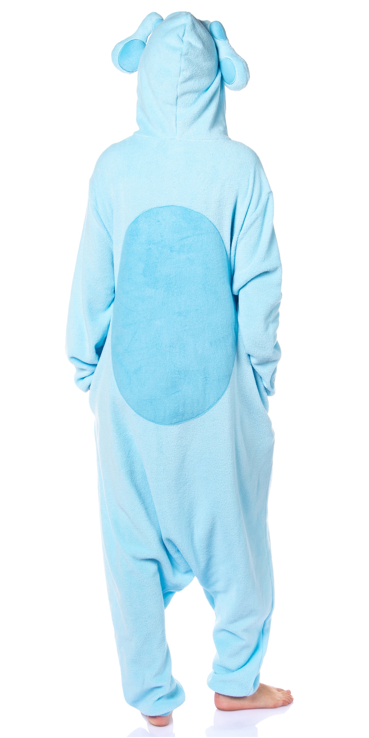 Nickelodeon Mens Blue's Clues Hooded Union Suit Costume Kigurumi Pajama