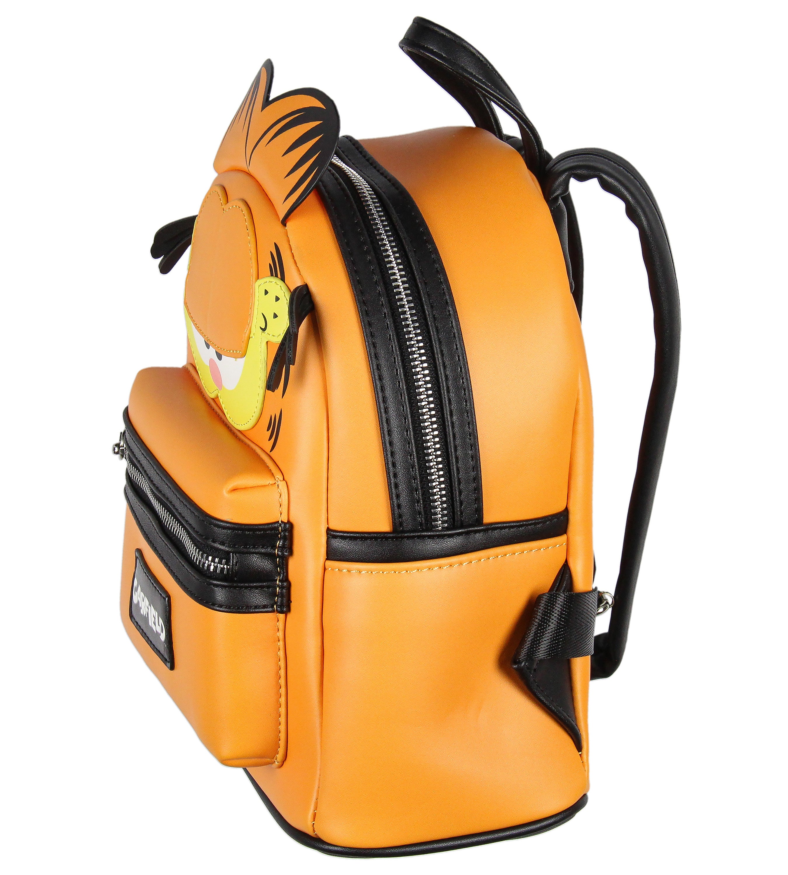 Nickelodeon Classic Comic Character Face Garfield Zippered Mini Backpack Bag