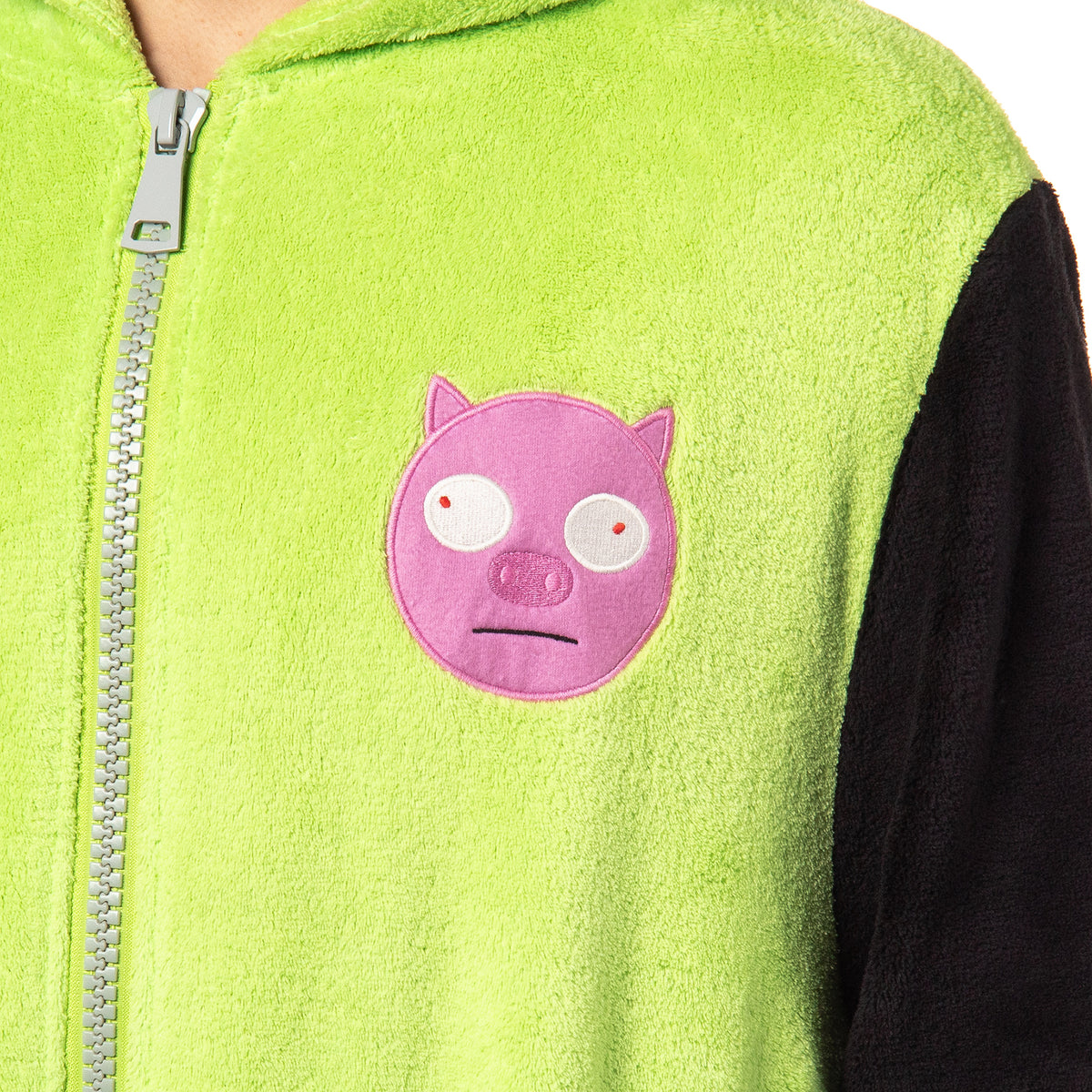 Invader ZIM Kigurumi Adult GIR Costume Union Suit Pajamas for Men or Women