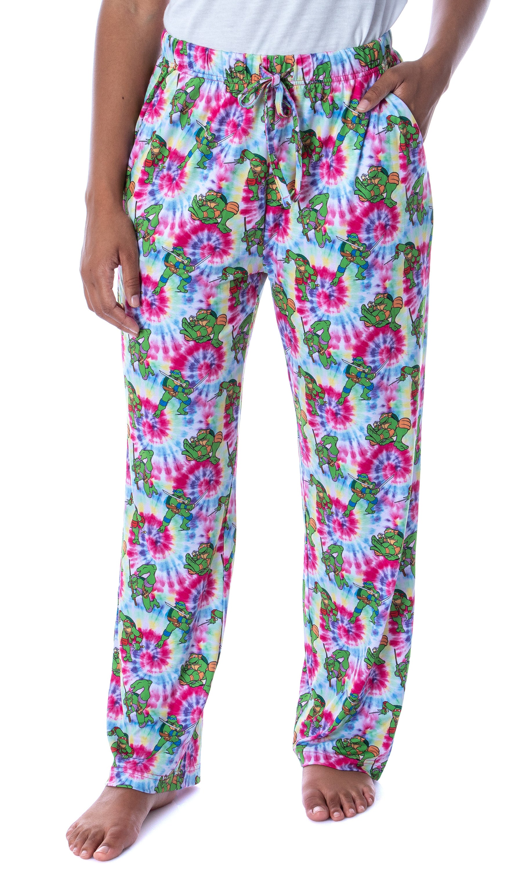Nickelodeon Womens' Teenage Mutant Ninja Turtles Tie Dye Pajama Pants