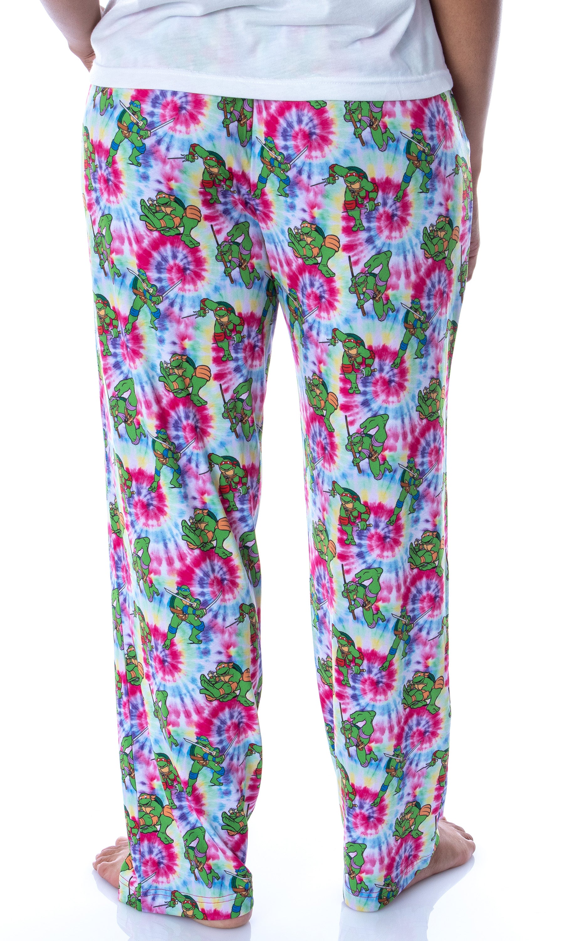 Nickelodeon Womens' Teenage Mutant Ninja Turtles Tie Dye Pajama Pants