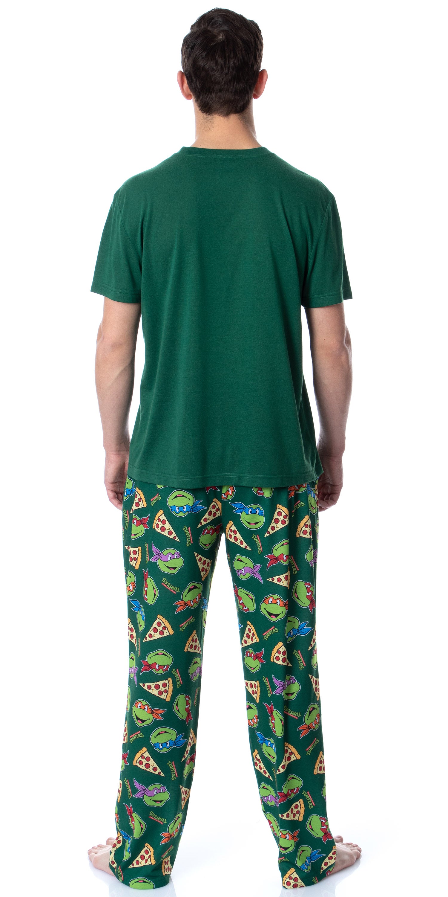 Teenage Mutant Ninja Turtles Mens' Ninja Diet Sleep Pajama Set