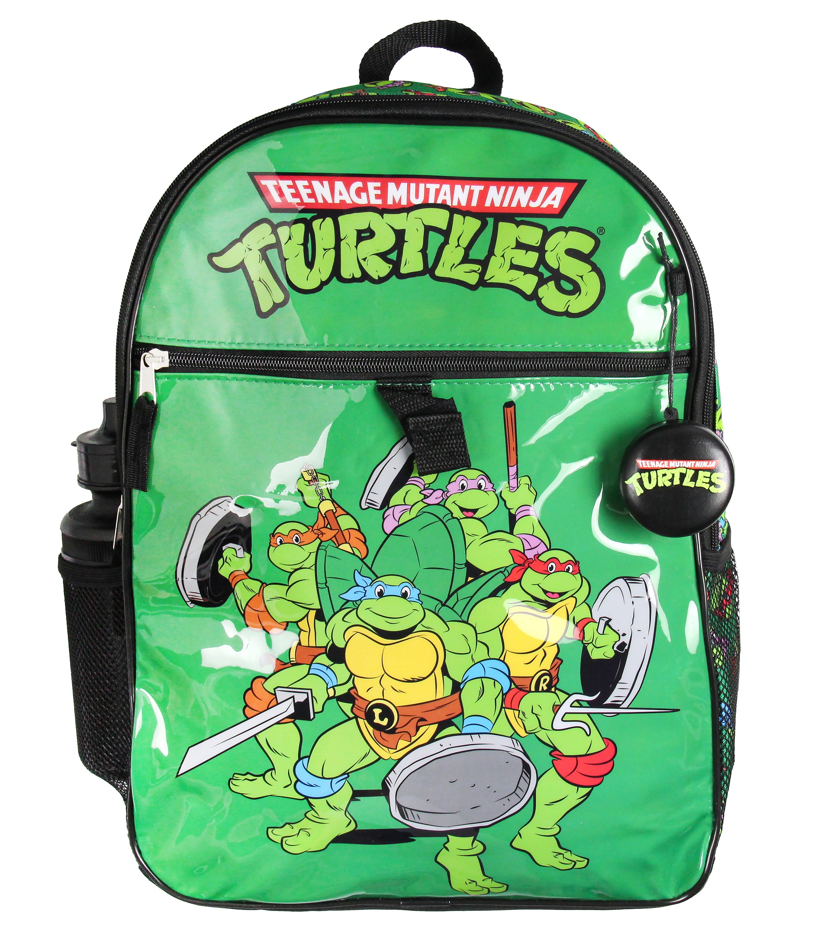 Teenage Mutant Ninja Turtles 5 PC Backpack Lunch box Water Bottle 16"