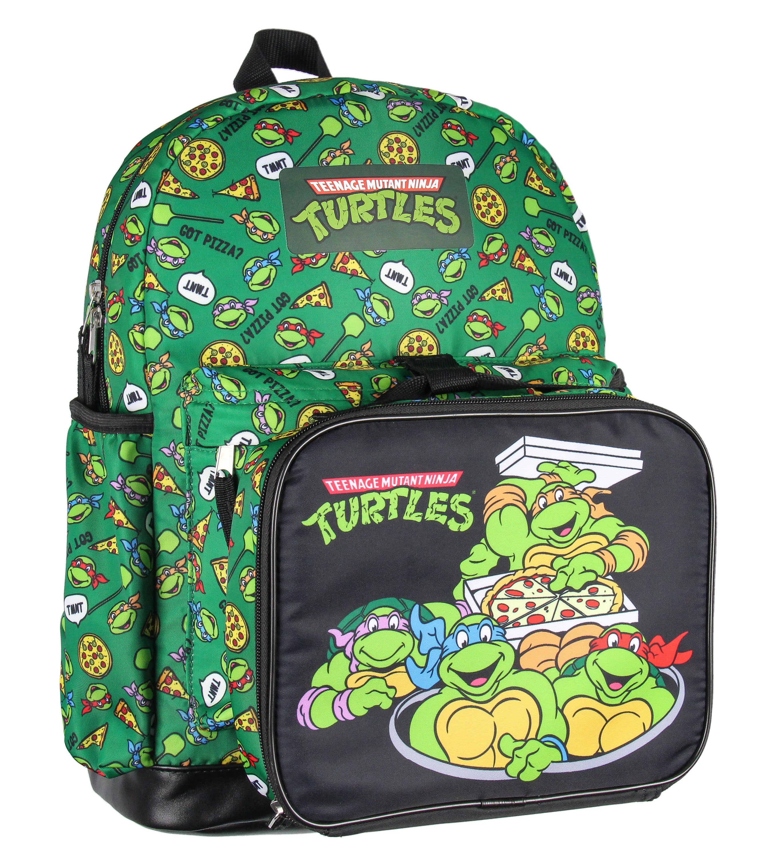 Teenage Mutant Ninja Turtles Got Pizza? 2 Pc Lunch Box Backpack Set 16"