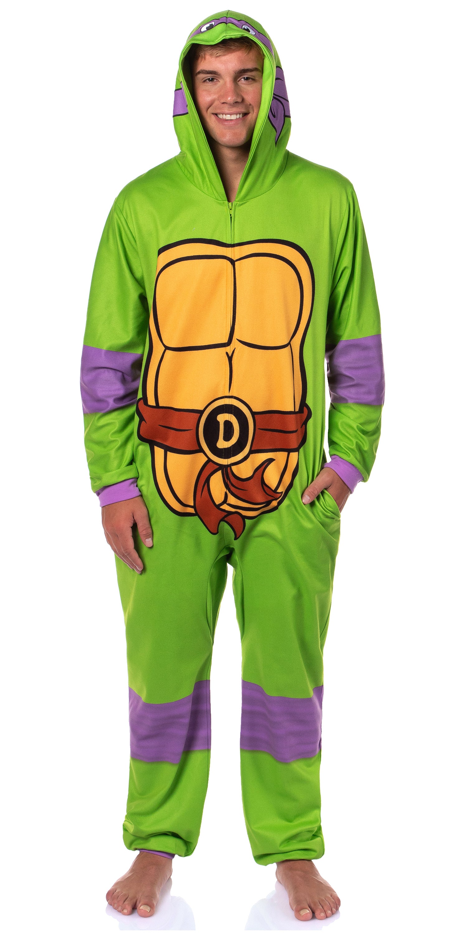 Teenage Mutant Ninja Turtles Mens' Union Suit Costume Pajama