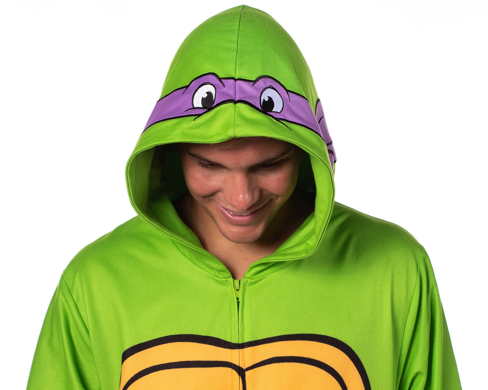Teenage Mutant Ninja Turtles Mens' Union Suit Costume Sleep Pajama