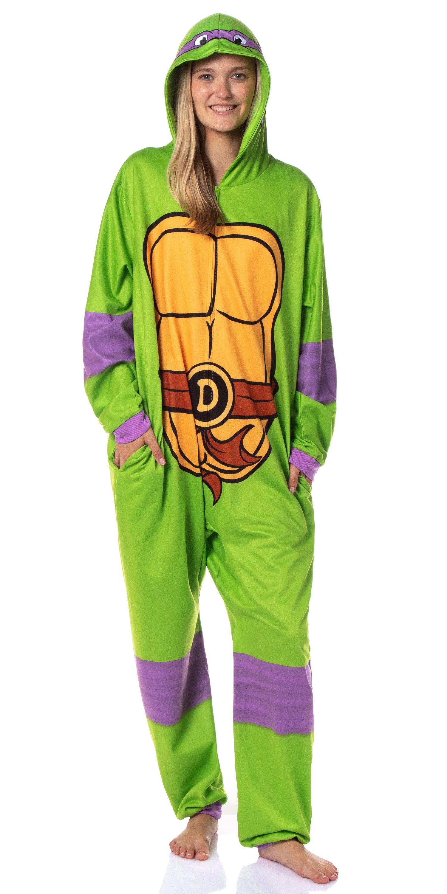 Teenage Mutant Ninja Turtles Mens' Union Suit Costume Sleep Pajama