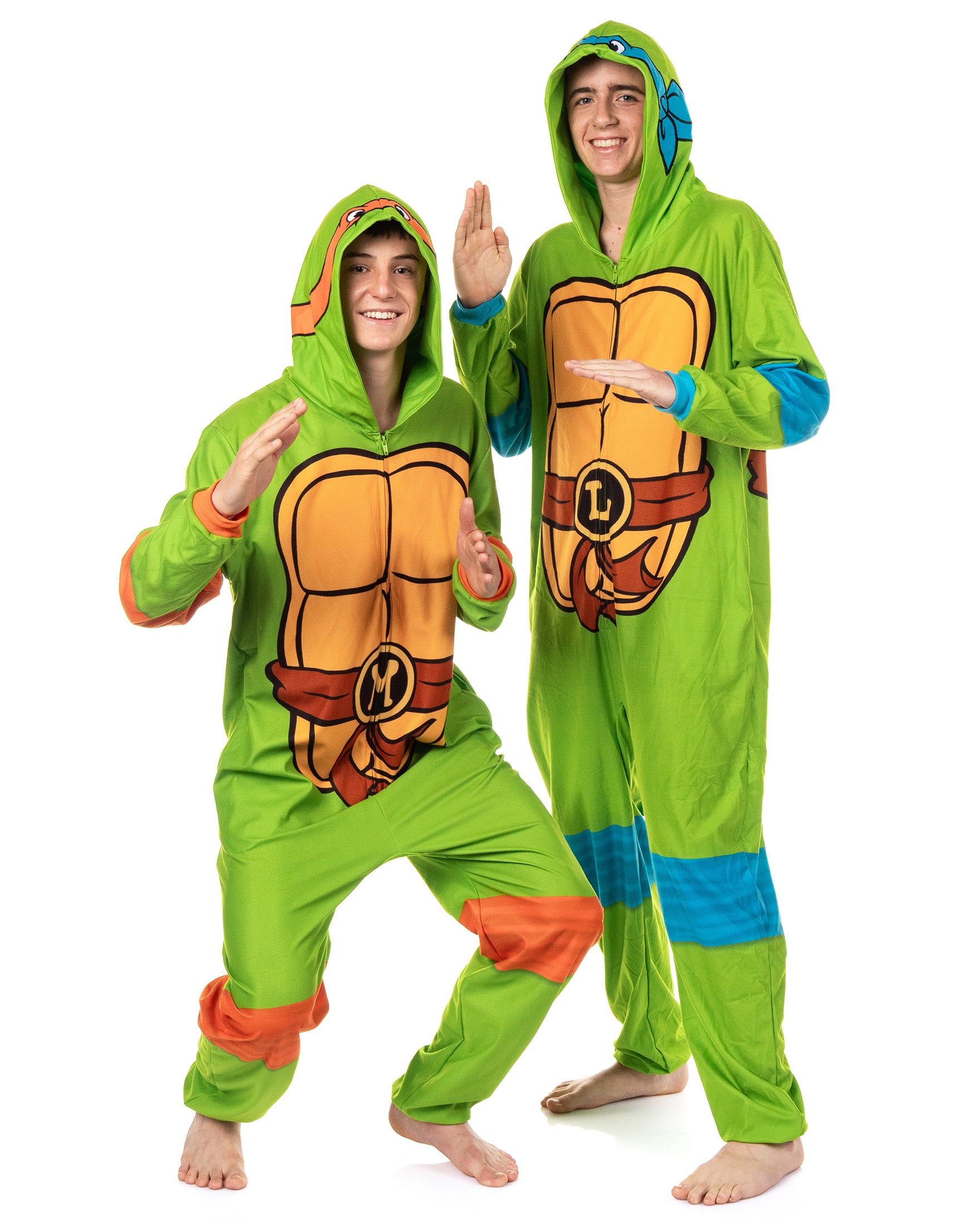 Teenage Mutant Ninja Turtles Mens' Union Suit Costume Sleep Pajama