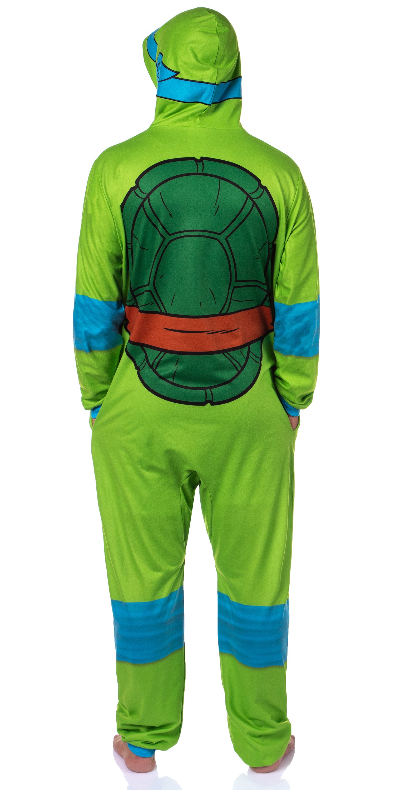 Teenage Mutant Ninja Turtles Mens' Union Suit Costume Sleep Pajama