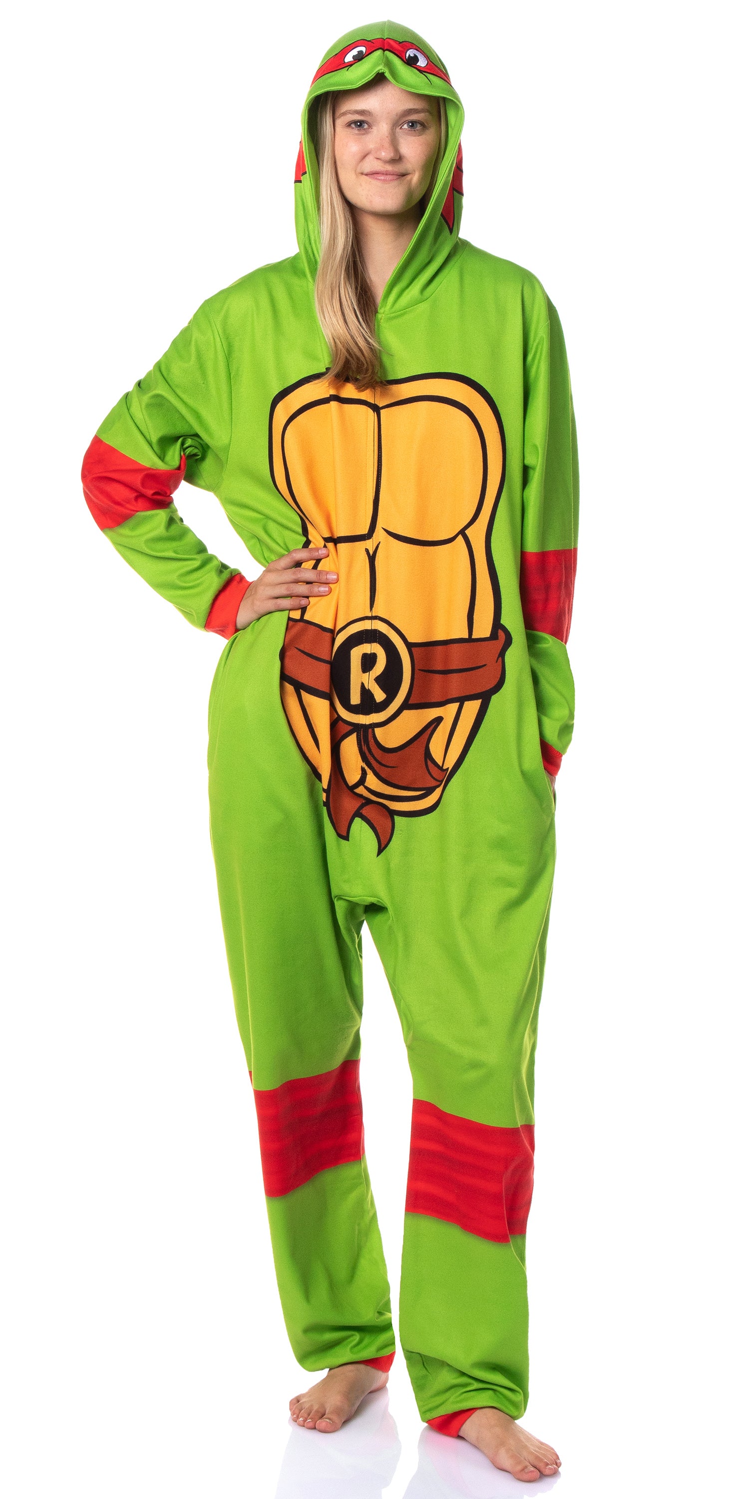 Teenage Mutant Ninja Turtles Mens' Union Suit Costume Sleep Pajama