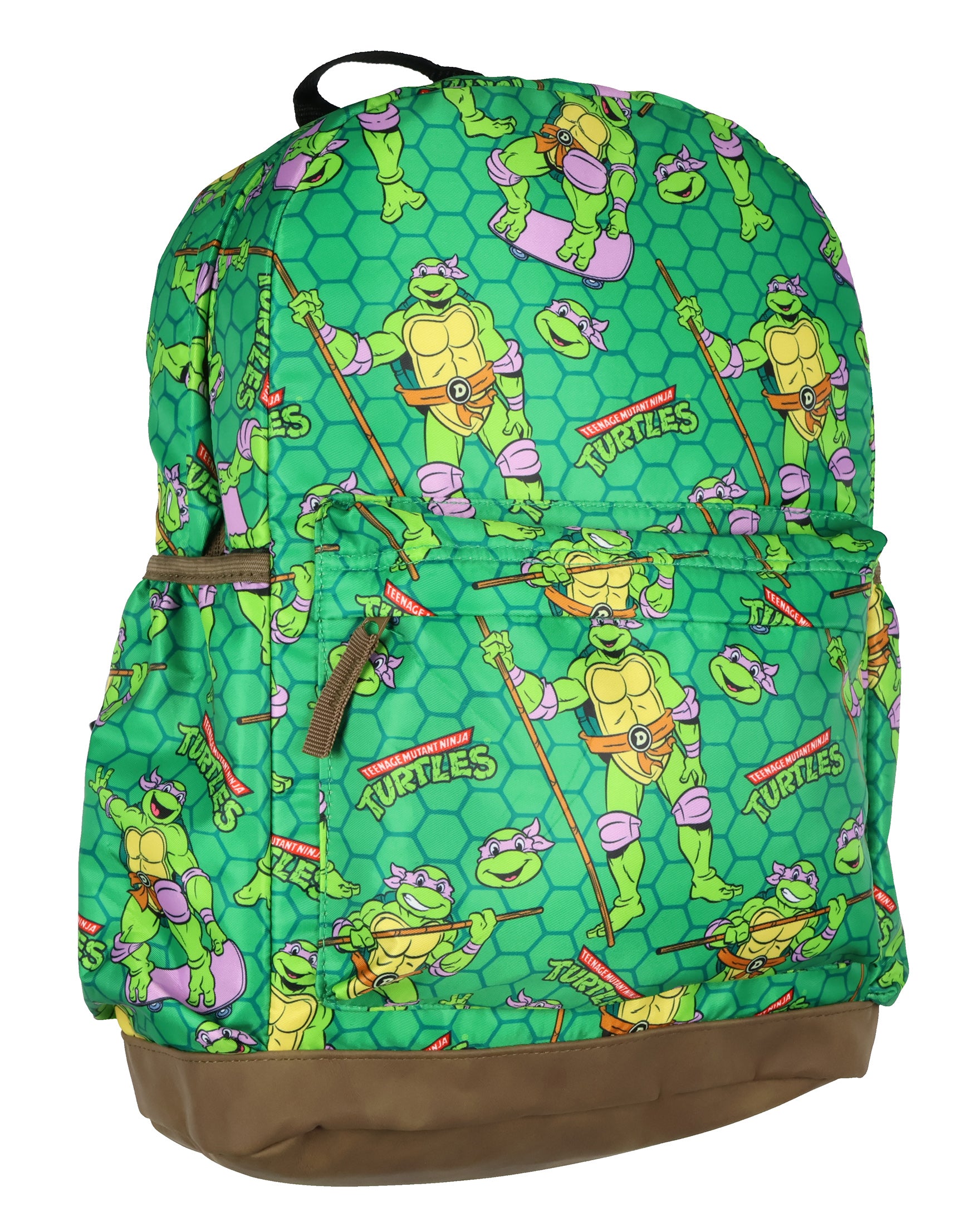 TMNT Backpack Nickelodeon Teenage Mutant Ninja Turtles Mayhem Character Kids School Bookbag