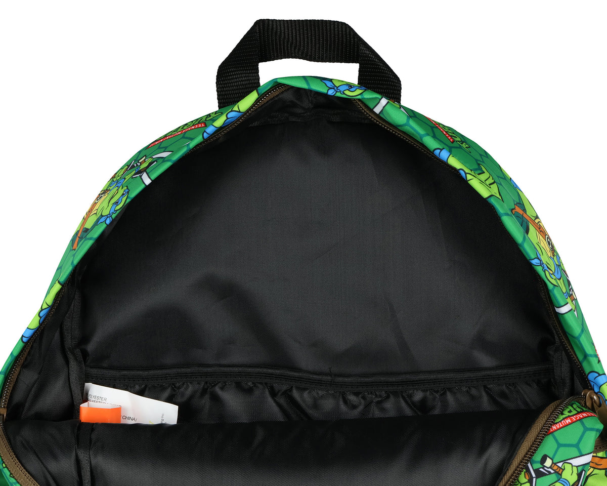 TMNT Backpack Nickelodeon Teenage Mutant Ninja Turtles Mayhem School bag 16"
