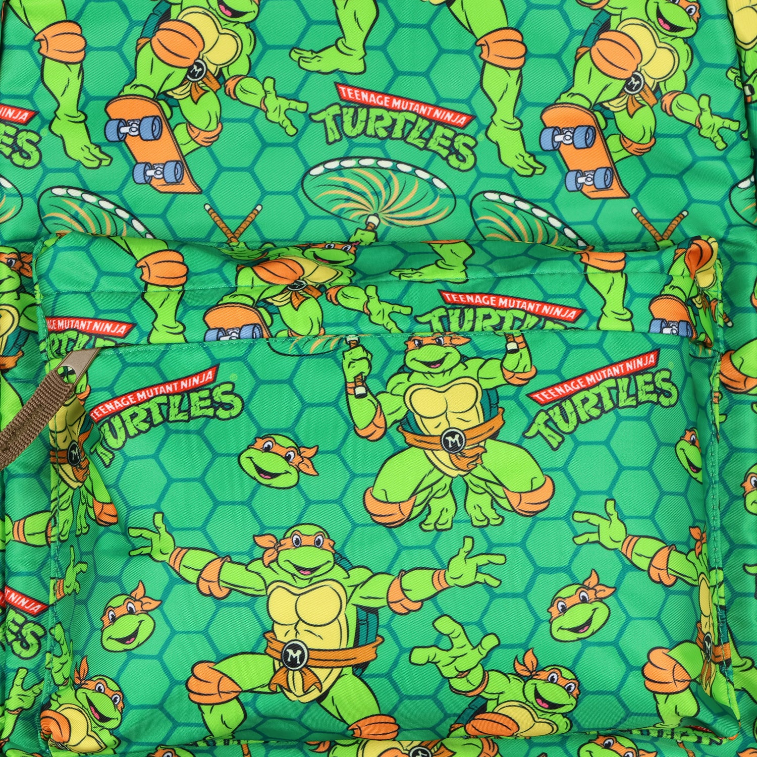 TMNT Backpack Nickelodeon Teenage Mutant Ninja Turtles Mayhem Character Bookbag