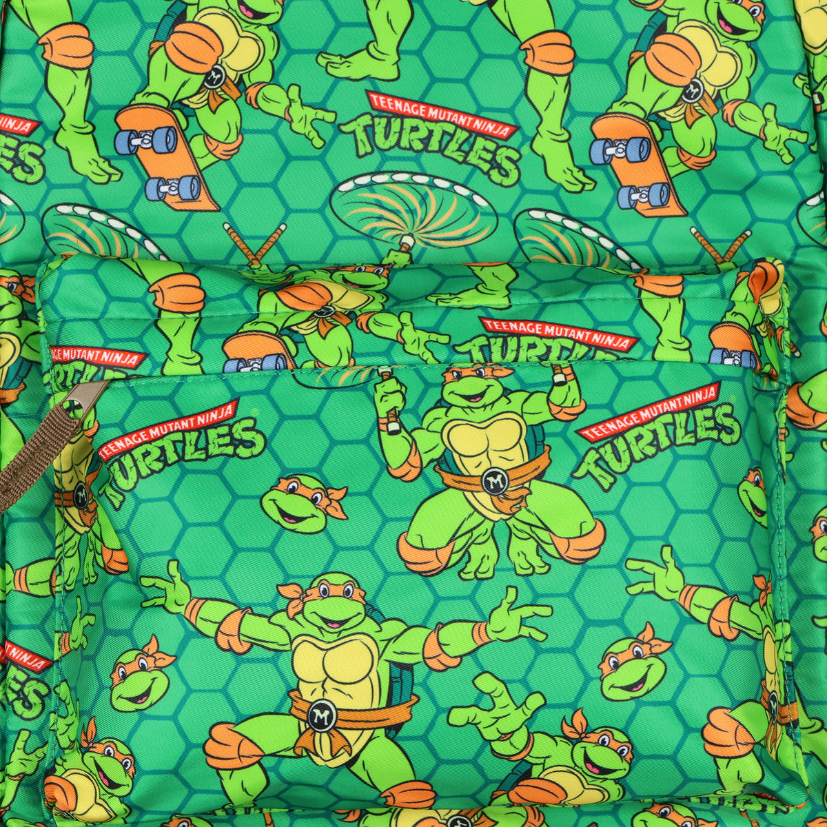 TMNT Backpack Nickelodeon Teenage Mutant Ninja Turtles Mayhem School bag 16"
