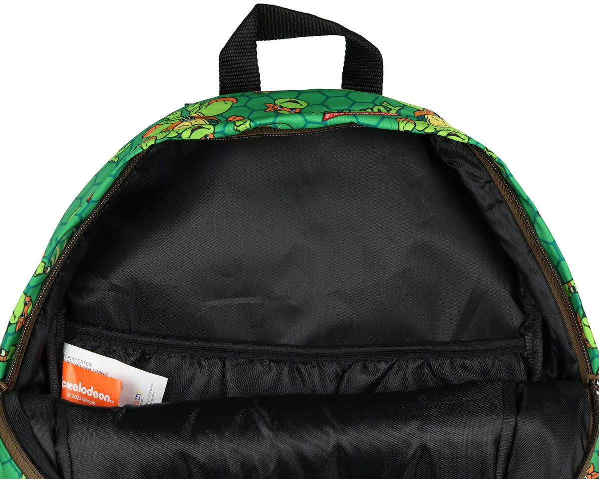 TMNT Backpack Nickelodeon Teenage Mutant Ninja Turtles Mayhem School bag 16"