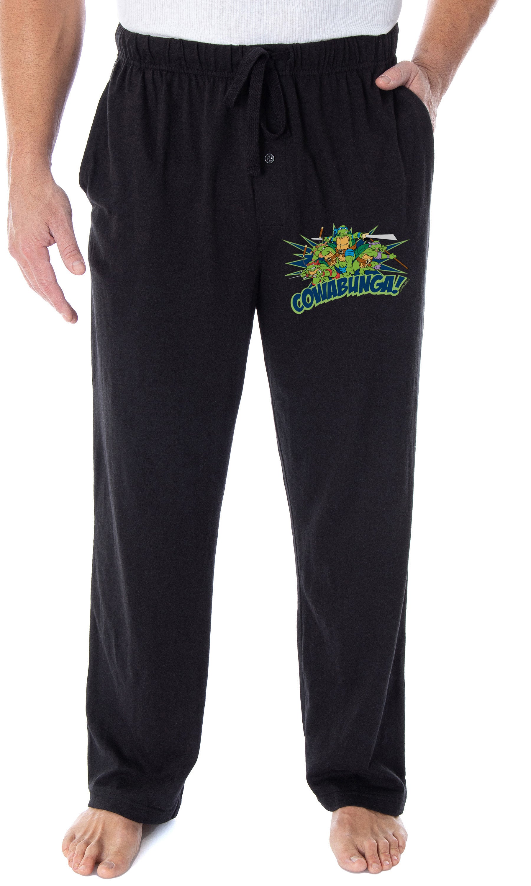 Teenage Mutant Ninja Turtle Men's TMNT Cowabunga Loungewear Pajama Pants