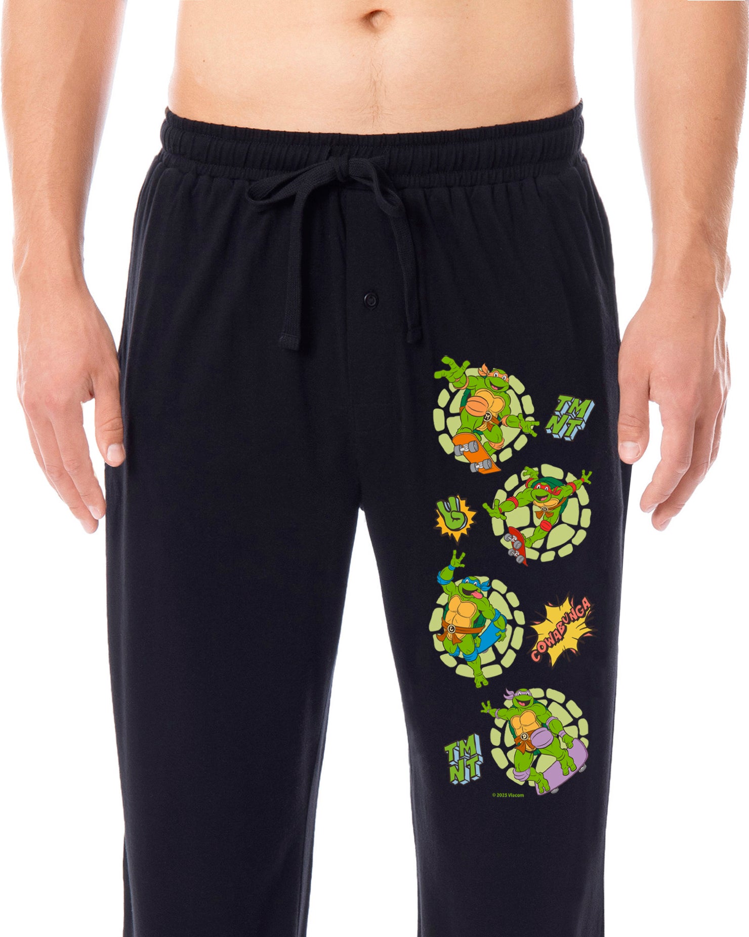 Teenage Mutant Ninja Turtles TMNT Men's Turtle Power Lounge Pajama Pants