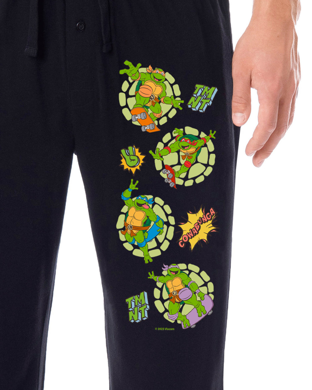 Teenage Mutant Ninja Turtles TMNT Men's Sleep Lounge Pajama Pants For Adults