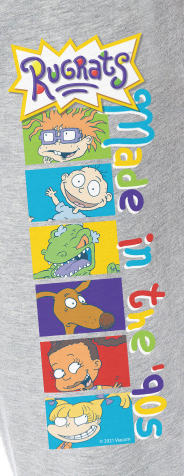 Nickelodeon Men's Rugrats Cartoon Characters Made In The '90s Pajama Pants