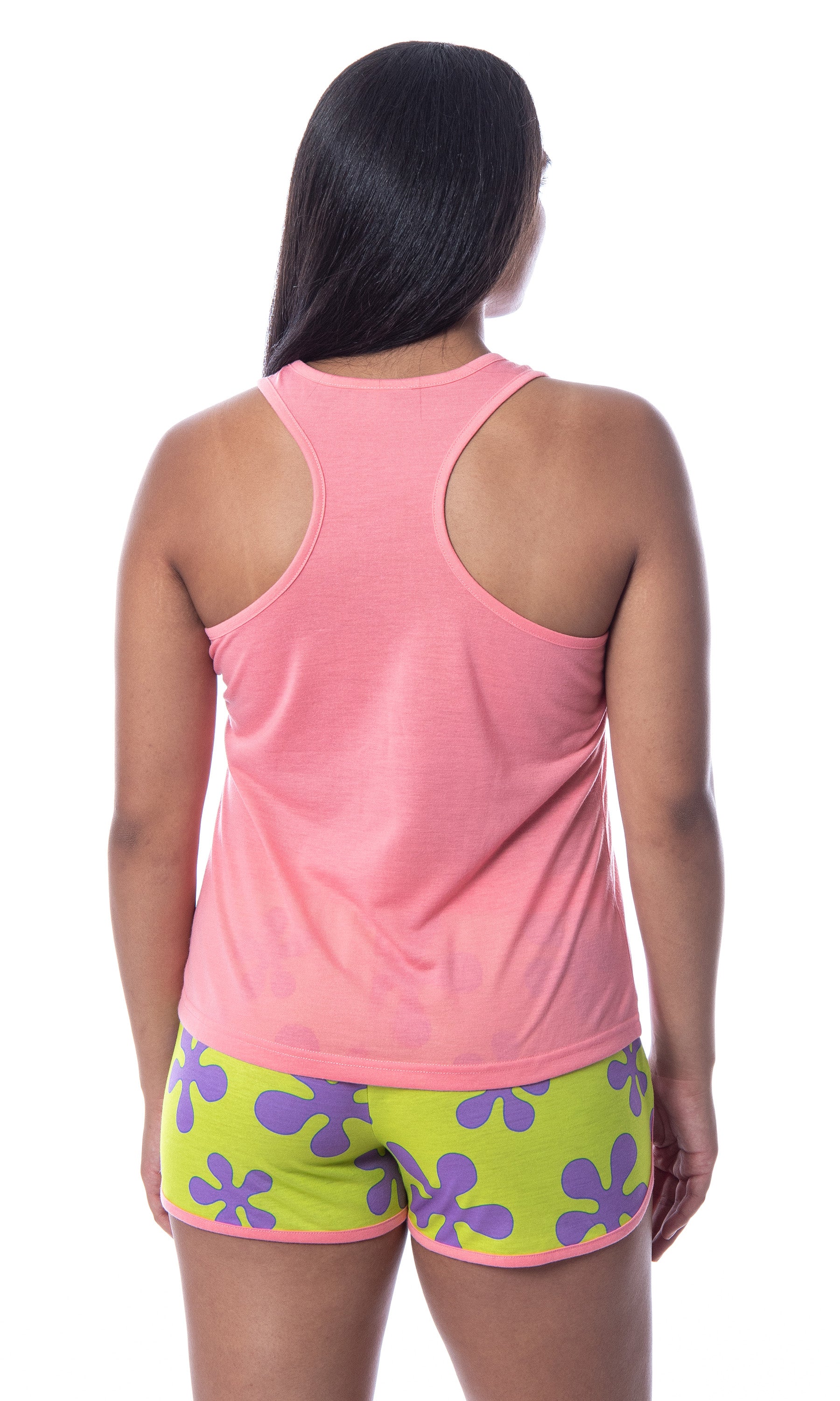Nickelodeon SpongeBob SquarePants Womens' Patrick Tank Pajama Short Set