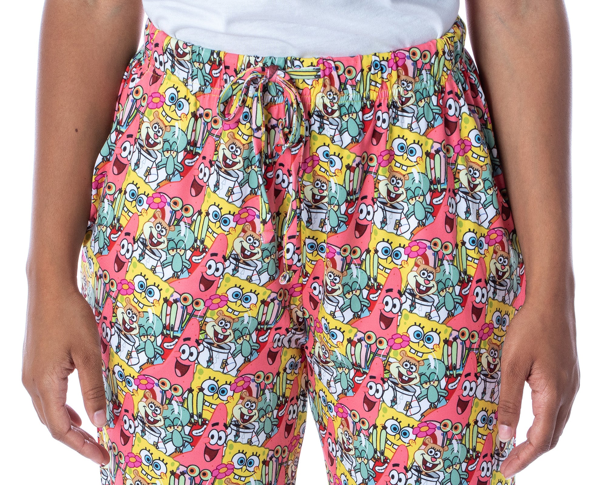 Nickelodeon Womens' SpongeBob SquarePants Patrick Character Pajama Pants