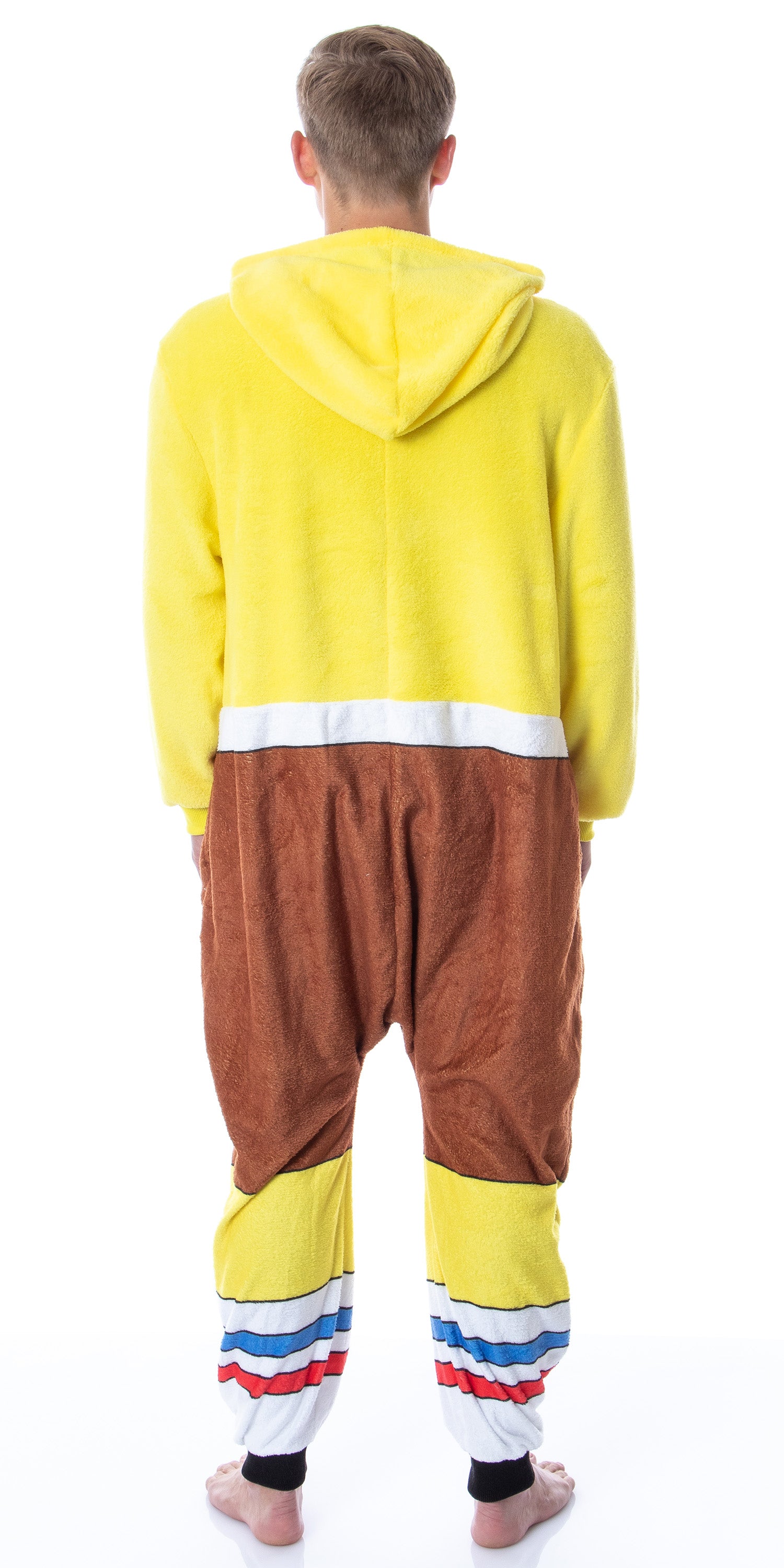 Nickelodeon Mens' SpongeBob SquarePants Costume Pajama Union Suit