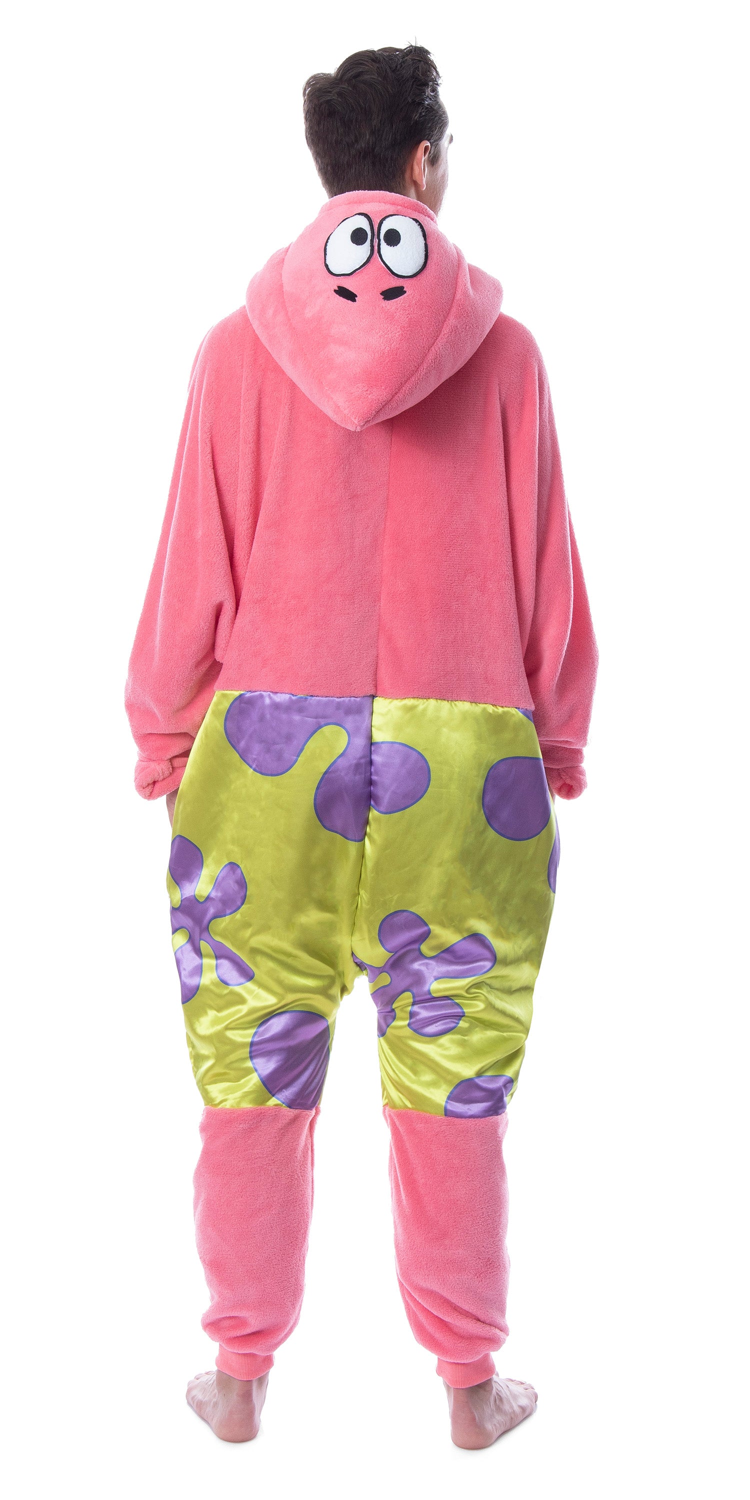 Nickelodeon Mens' SpongeBob SquarePants Patrick Star Sleep Union Suit Kigurumi
