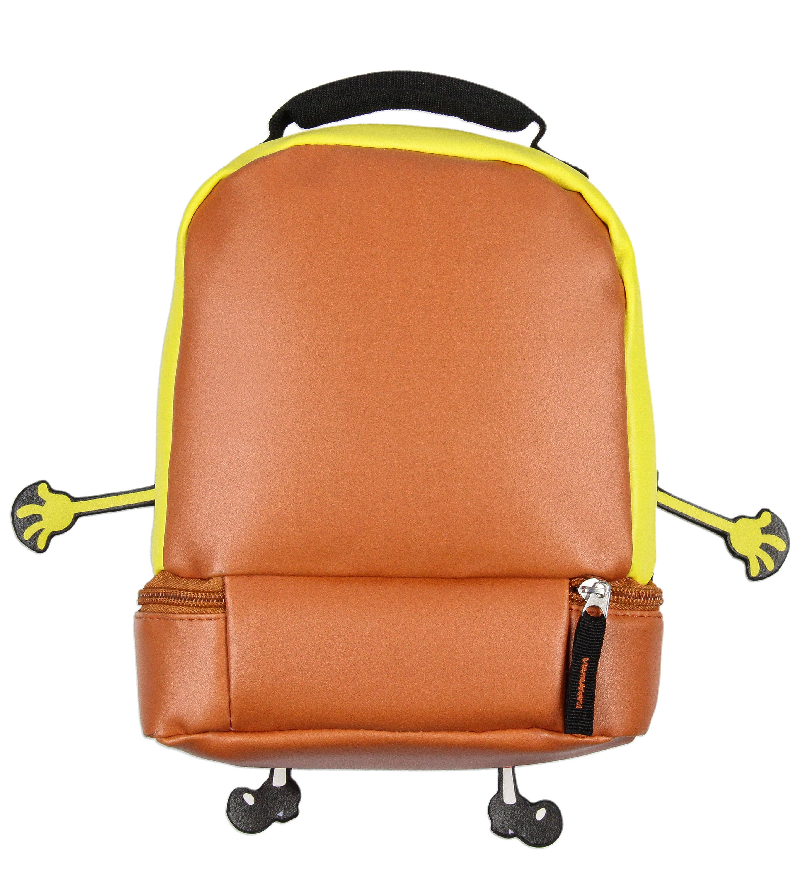 Nickelodeon SpongeBob SquarePants Character Face Dual Compartment Lunch Box Bag