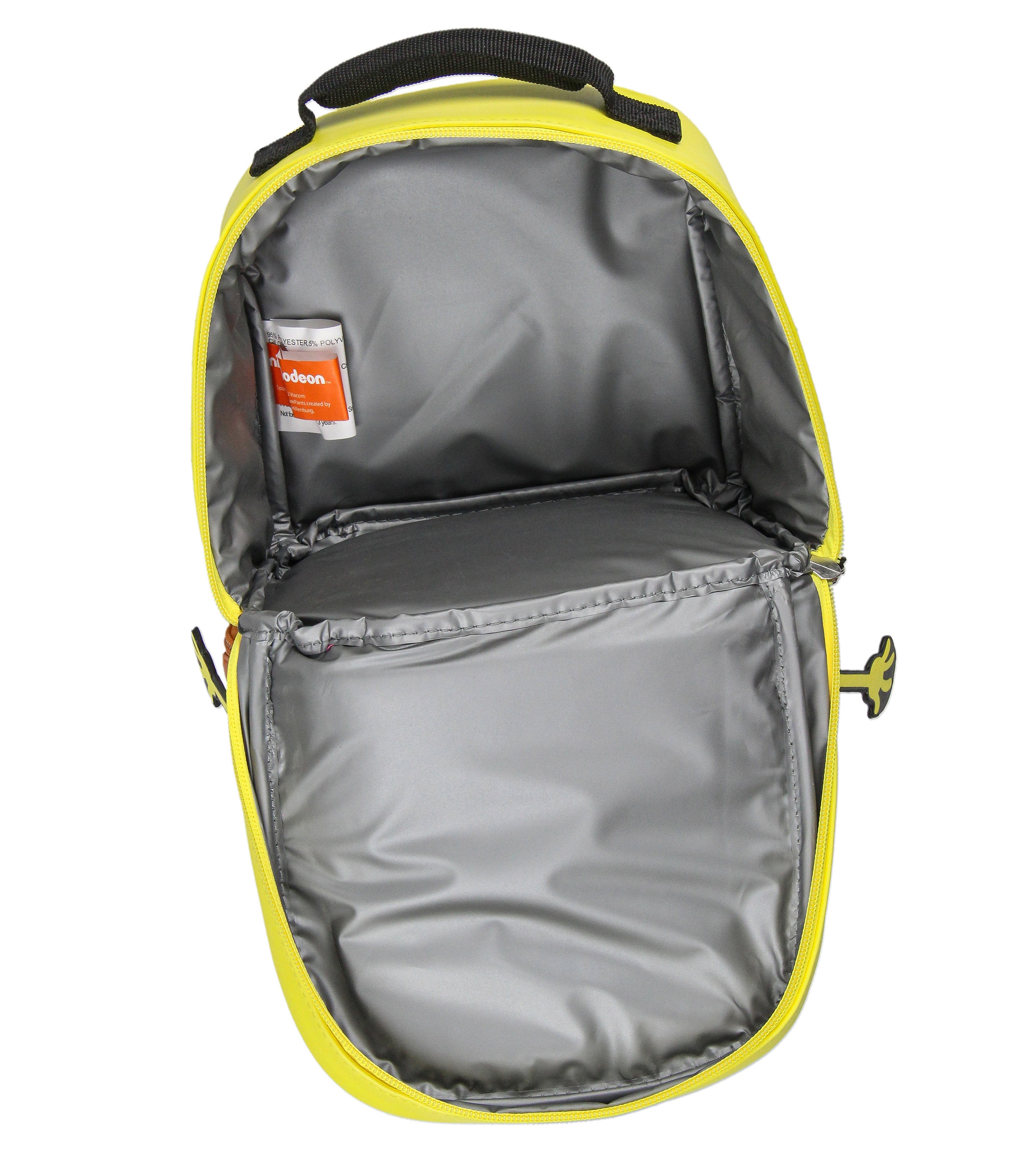 Nickelodeon SpongeBob SquarePants Character Face Dual Compartment Lunch Box Bag