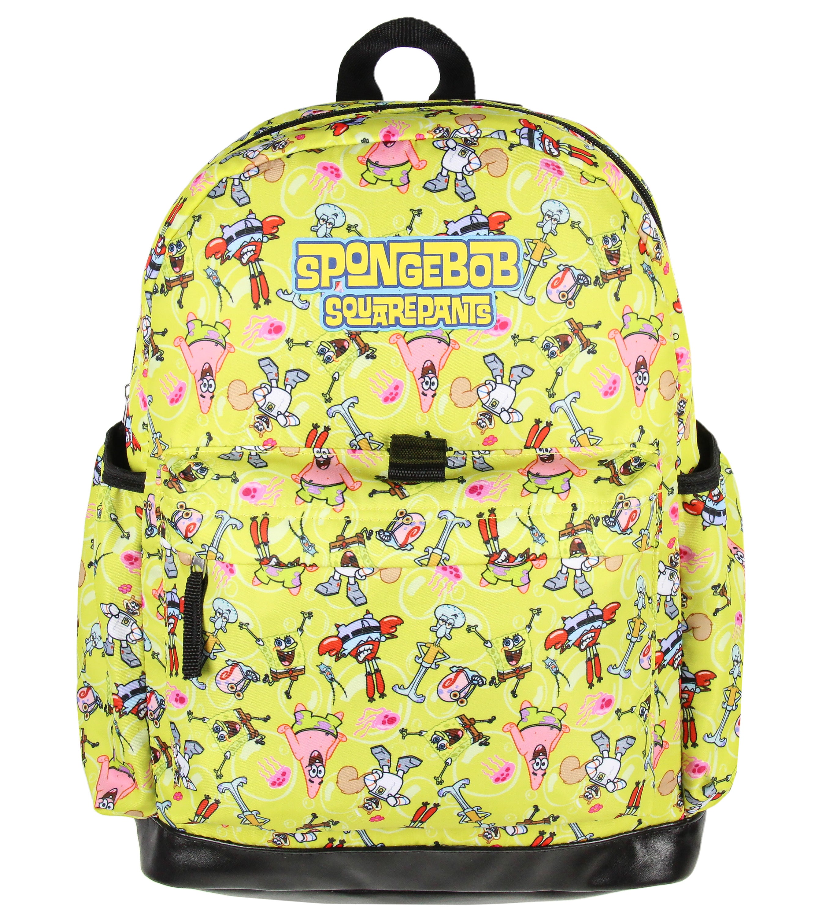 Nickelodeon SpongeBob SquarePants Characters 2 Pc Lunch Box Backpack Bag Set 16"
