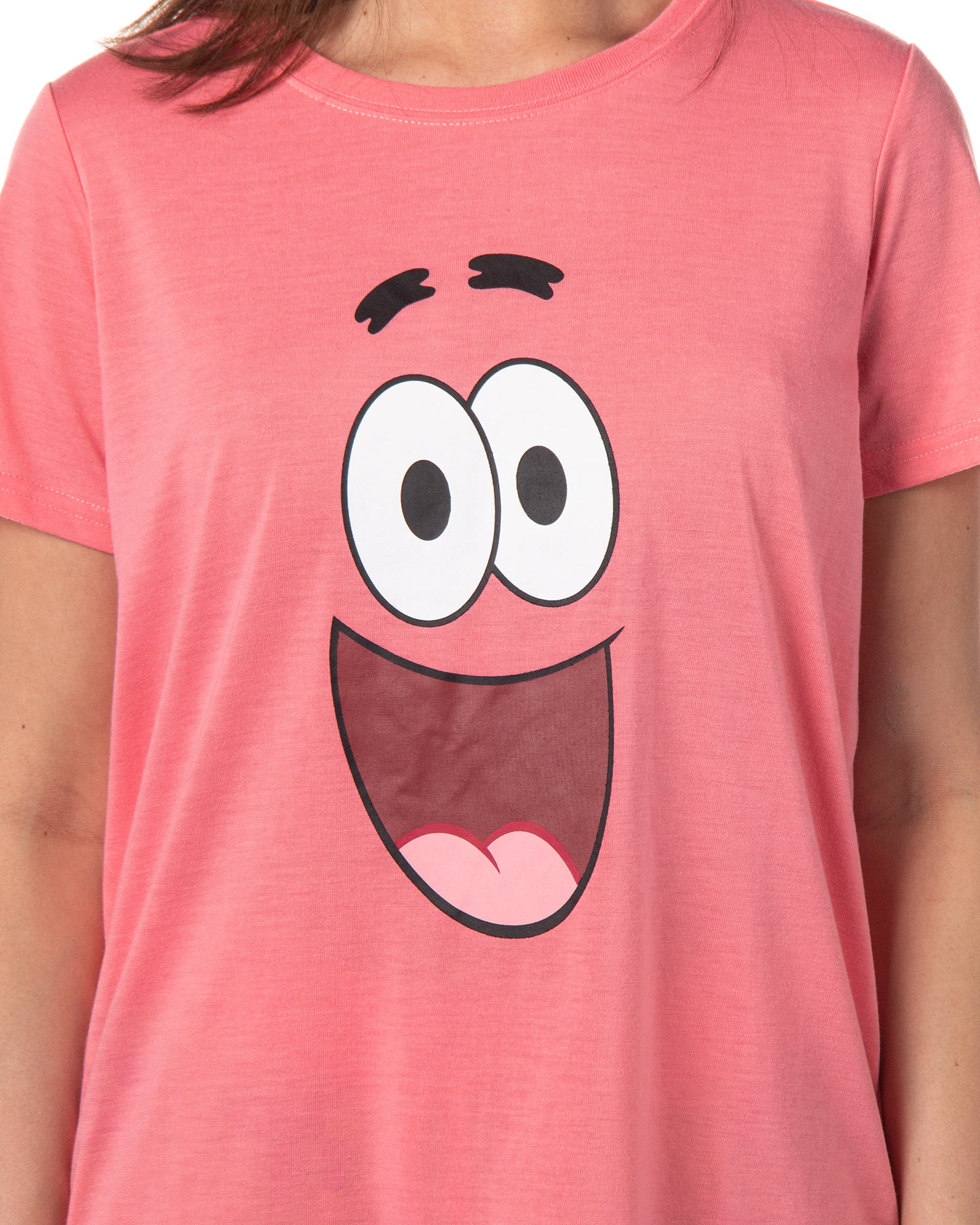Nickelodeon Womens' SpongeBob SquarePants Patrick Star Sleep Pajama Set (S)