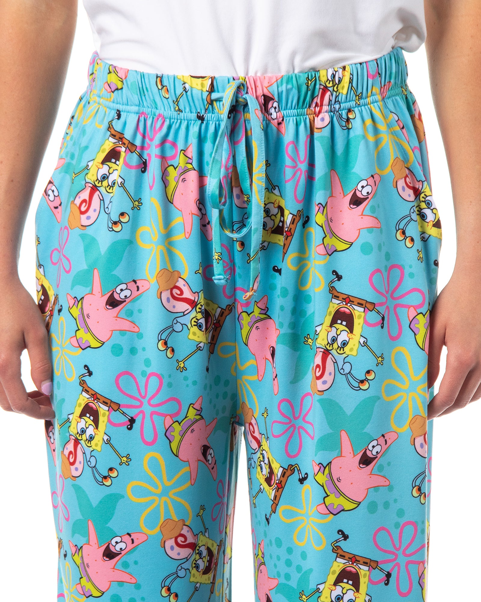 SpongeBob SquarePants Women's Patrick Gary Tossed Print Sleep Pajama Pants