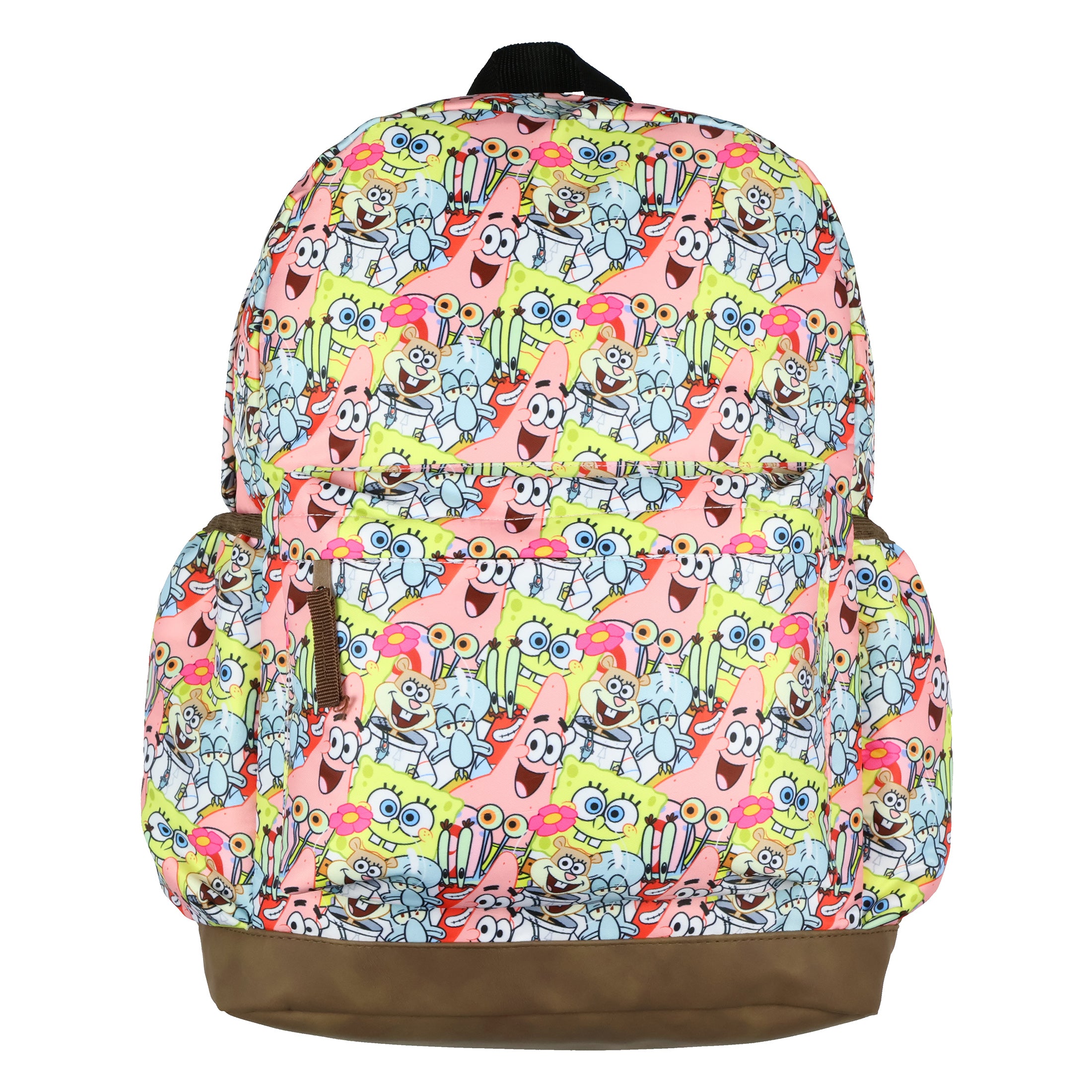 Spongebob SquarePants Backpack Patrick Squidward Character Collage Tech Laptop Sleeve Book Bag