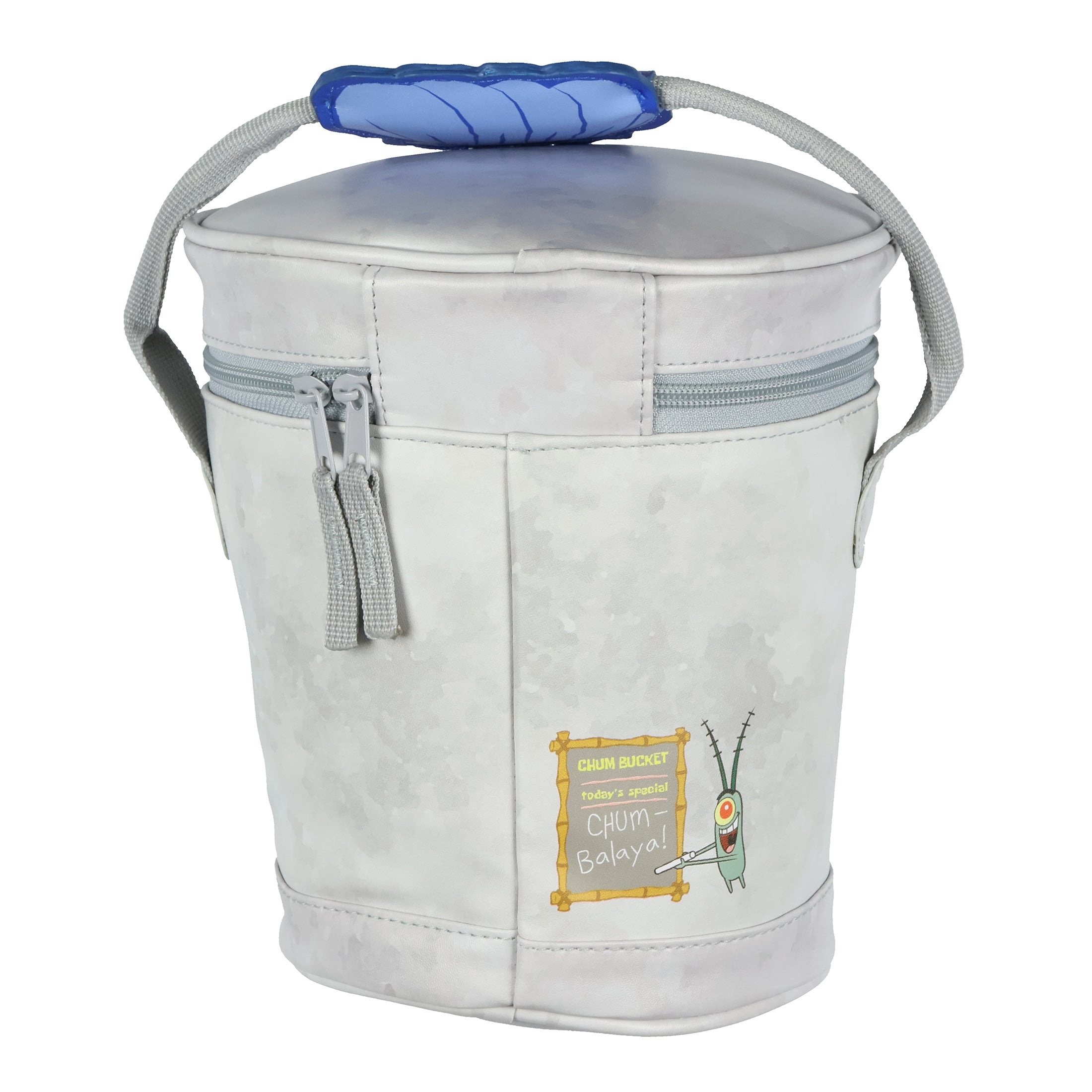 Nickelodeon SpongeBob SquarePants Lunch Box Chum Bucket Insulated Lunch Bag Tote