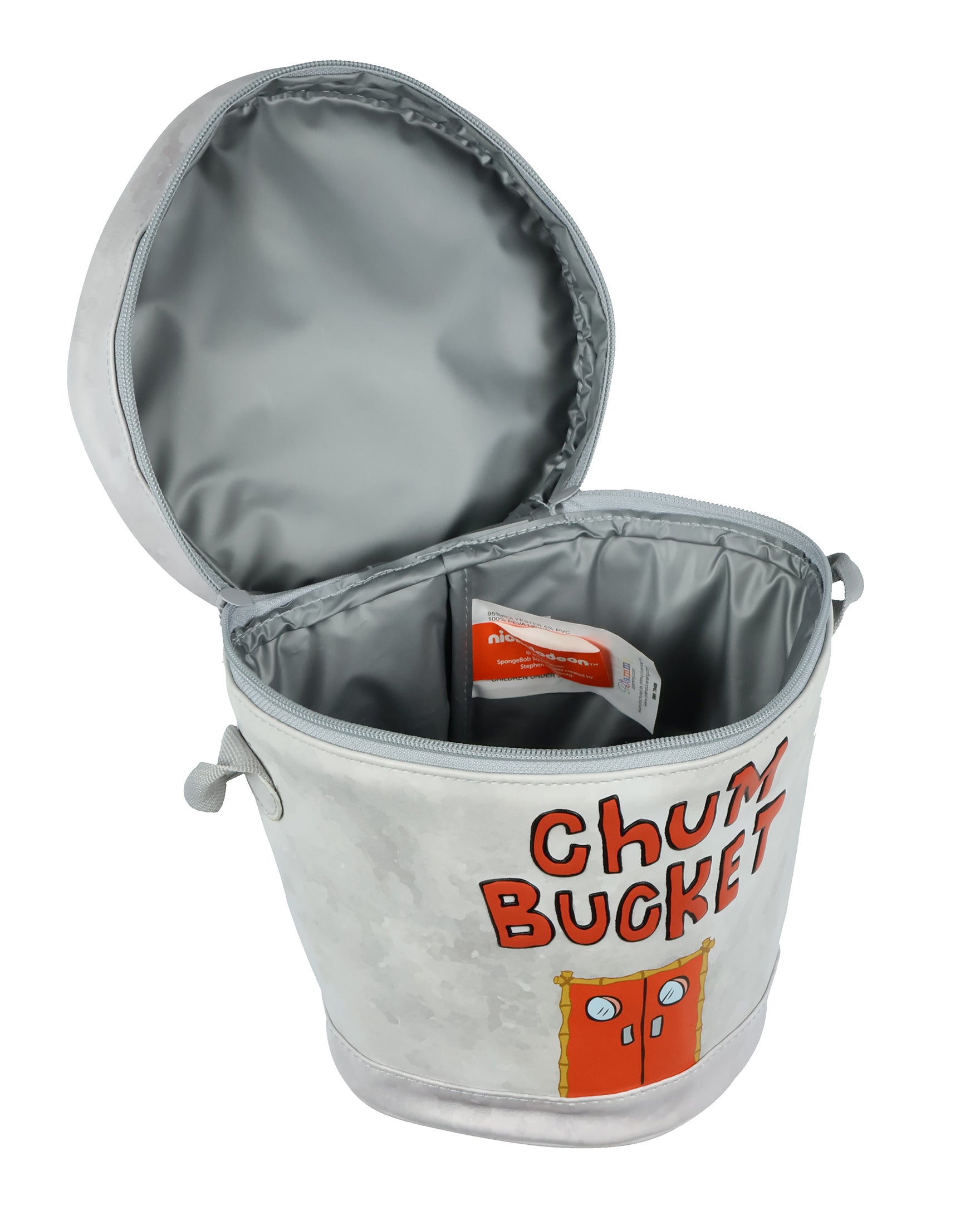 Nickelodeon SpongeBob SquarePants Lunch Box Chum Bucket Insulated Lunch Bag Tote