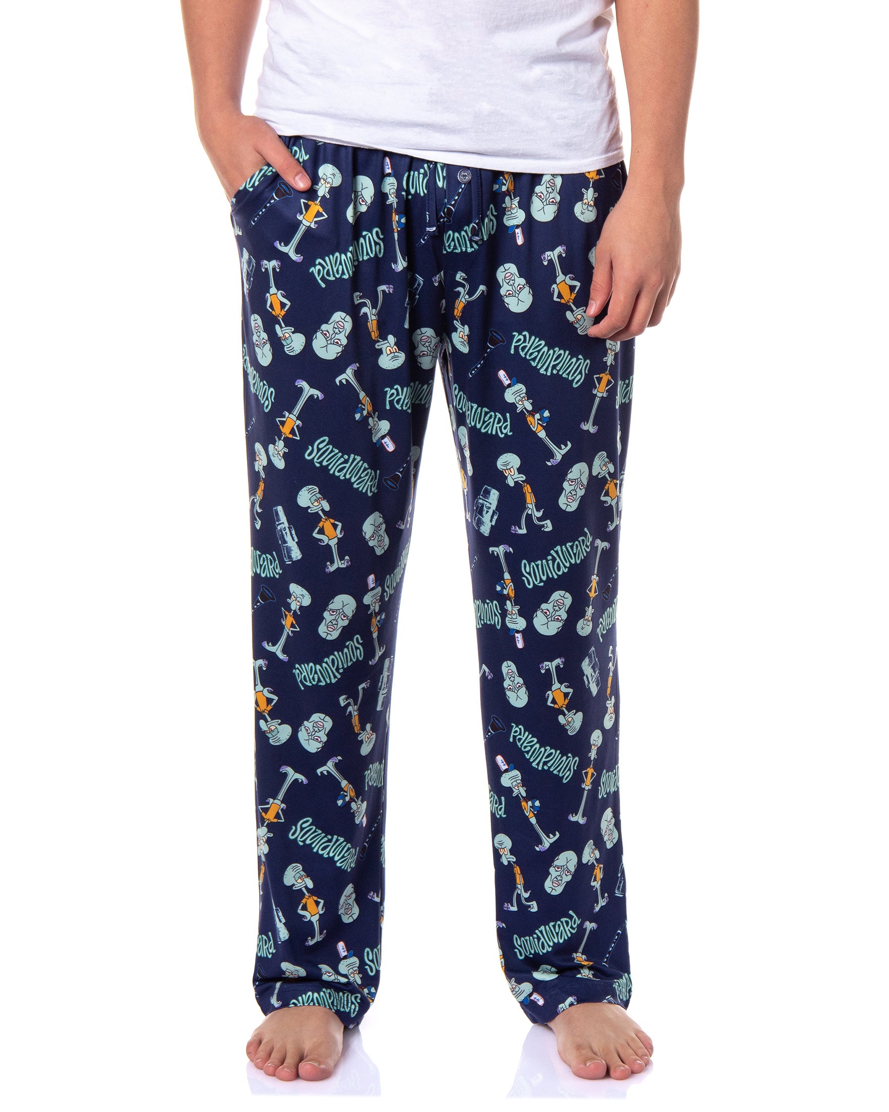 SpongeBob SquarePants Men's Sexy Squidward Sleep Pajama Pants