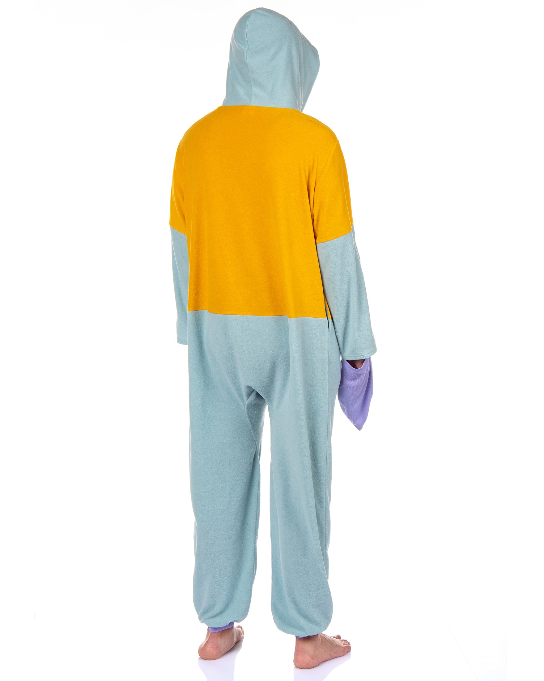 SpongeBob SquarePants Mens' Squidward Costume Union Suit Pajama Outfit