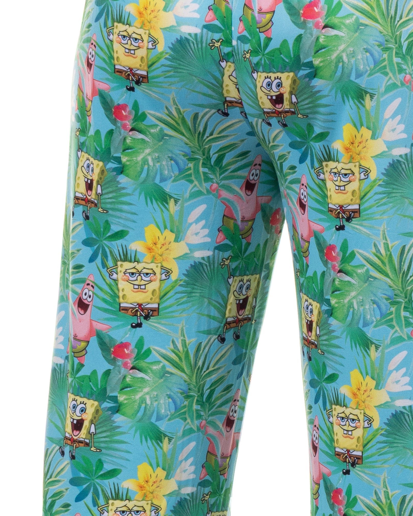 SpongeBob SquarePants Pajamas Women's Tropical Vibe Lounge Sleep Pants