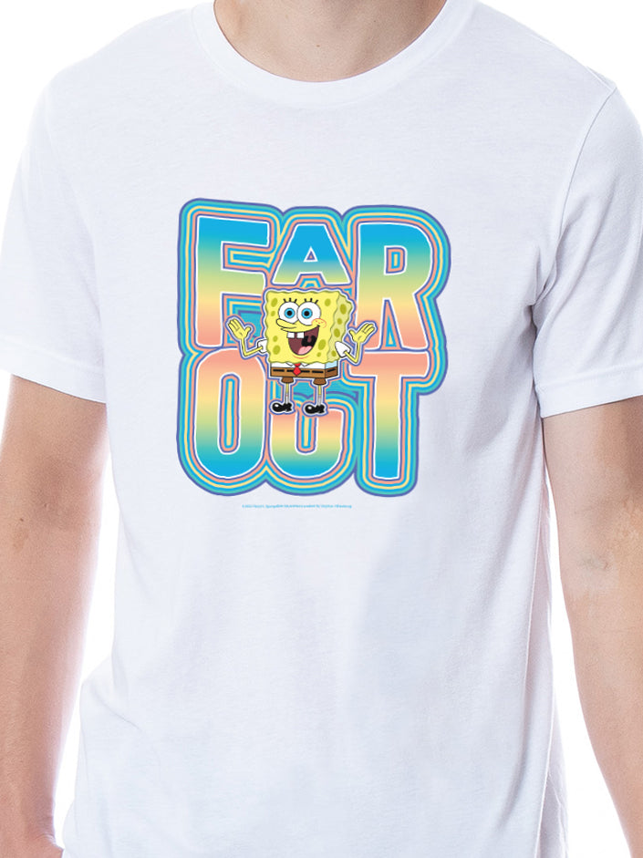 Nickelodeon SpongeBob SquarePants Mens' Far Out Character Ombré Sleep Pajama Set