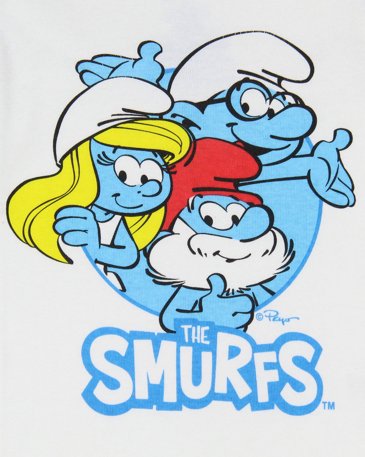The Smurfs Toddler Kids Smurfette Papa Smurf Brainy Smurf Pajama Set