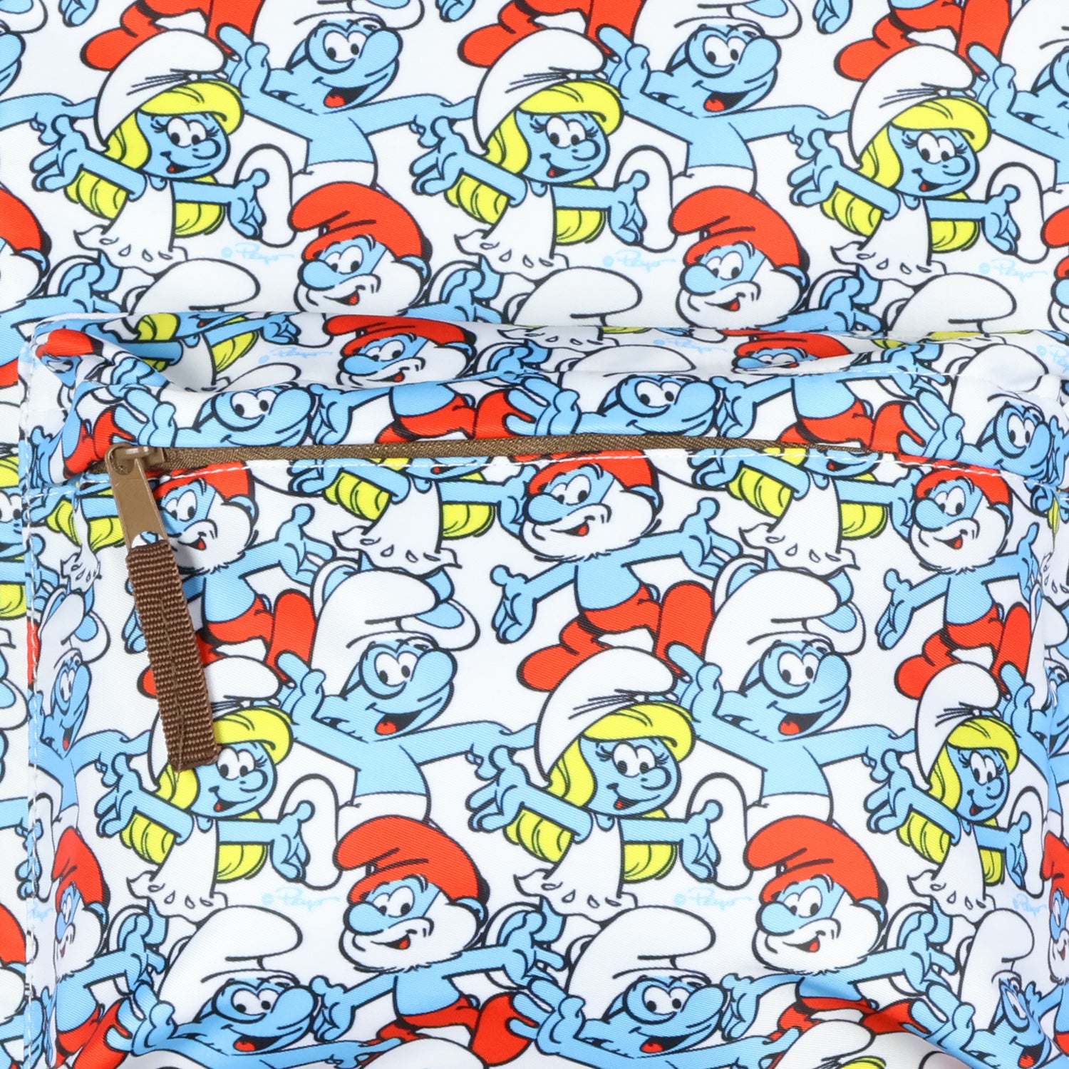 The Smurfs Backpack Smurfette Papa & Brainy Smurf Design Tech Laptop Bag Daypack