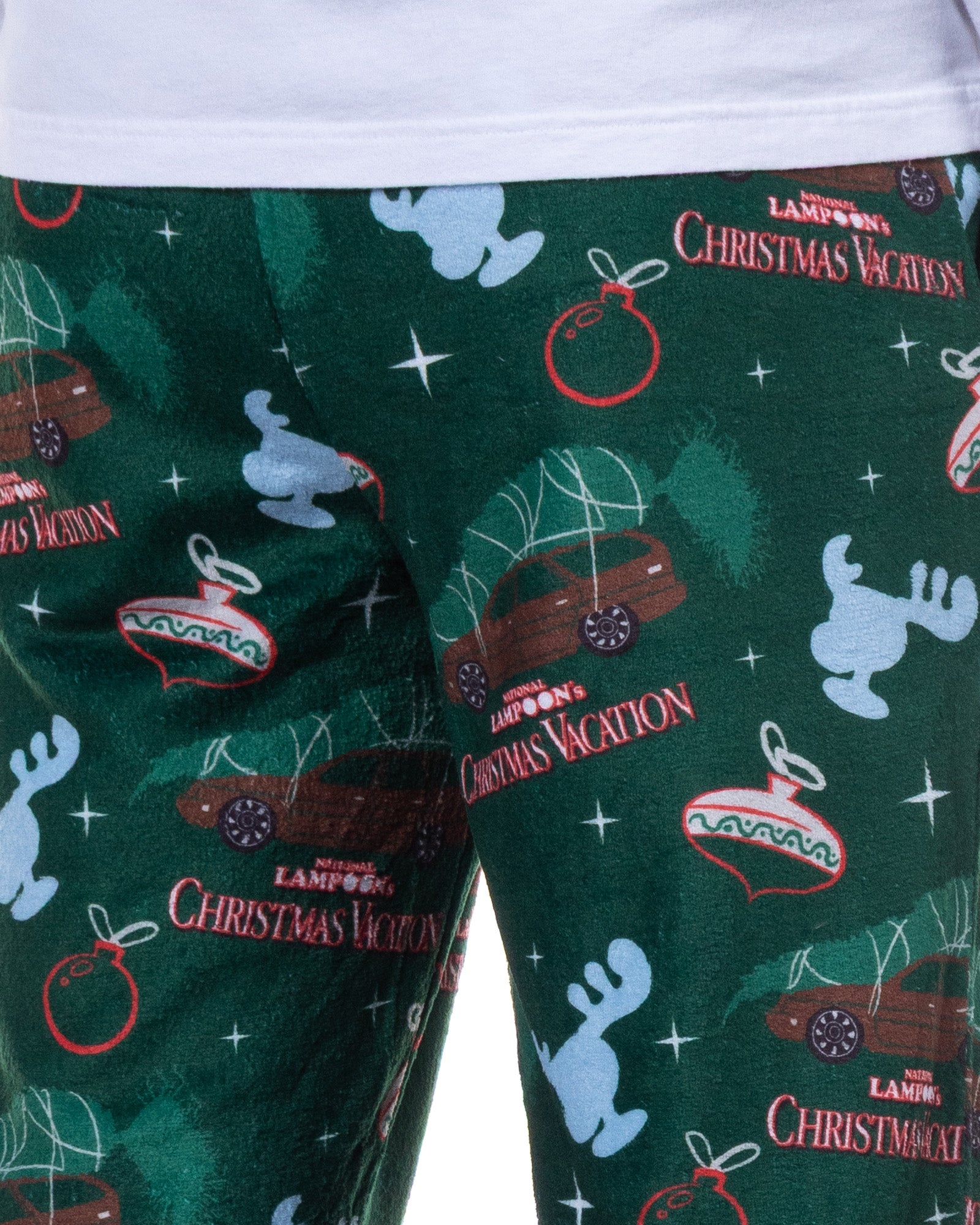 National Lampoon's Christmas Vacation Pajamas Men's Fleece Lounge PJ Pants