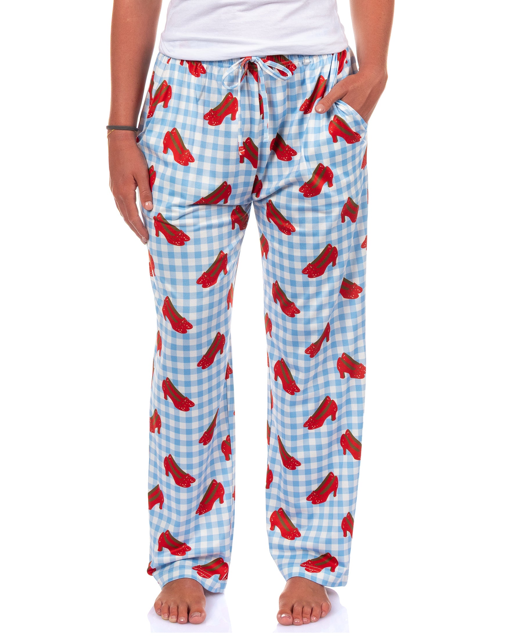The Wizard Of Oz Pajama Pants Women's Ruby Slippers AOP Lounge Bottoms